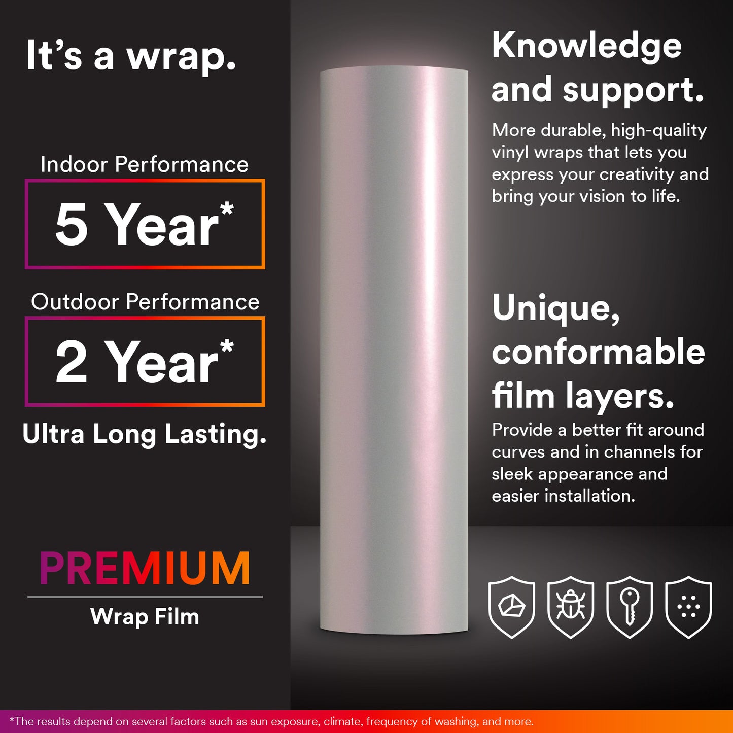 Space Candy Matte Gray Teal Vinyl Wrap