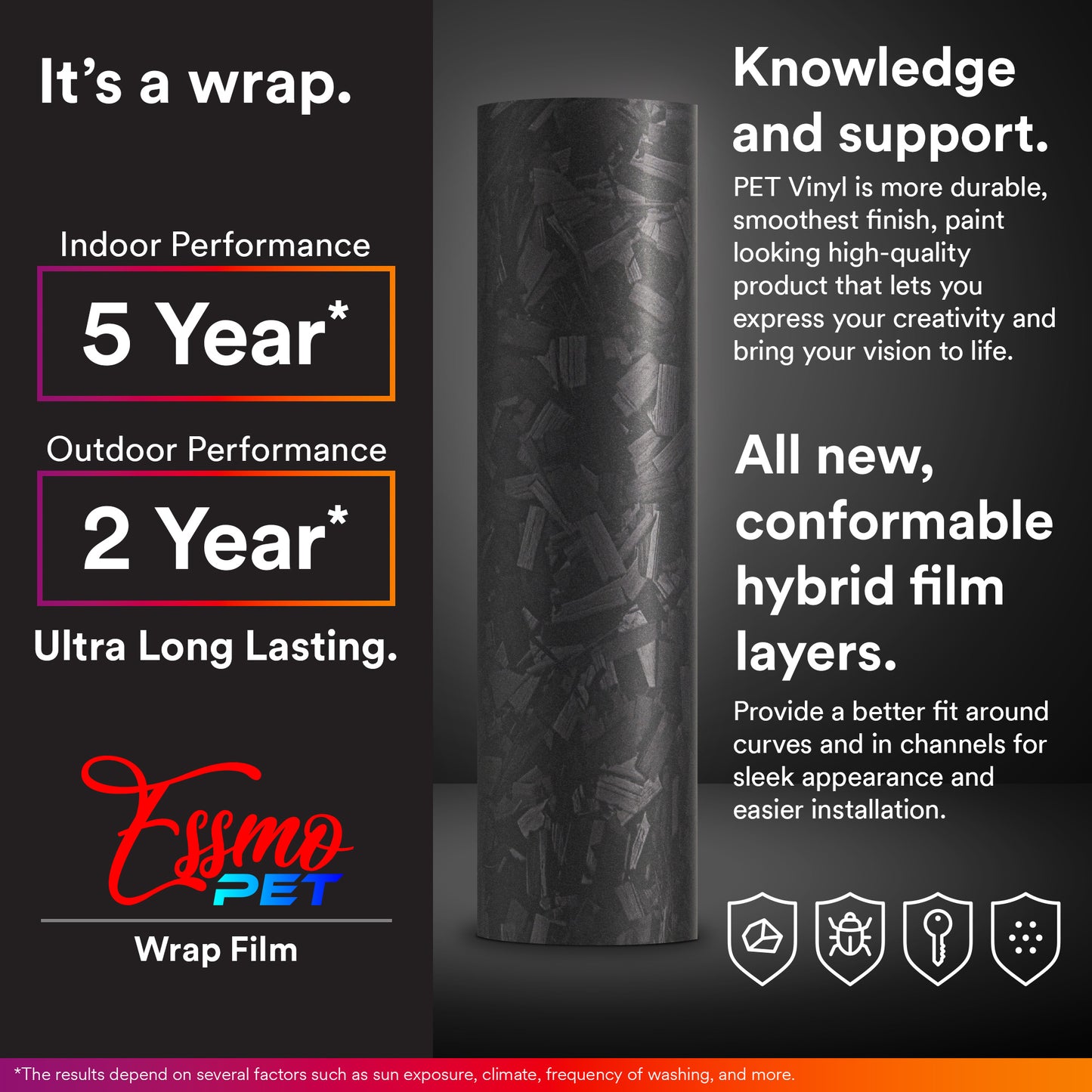 PET Marble Forged Matte Carbon Fiber Textured Silver Vinyl Wrap