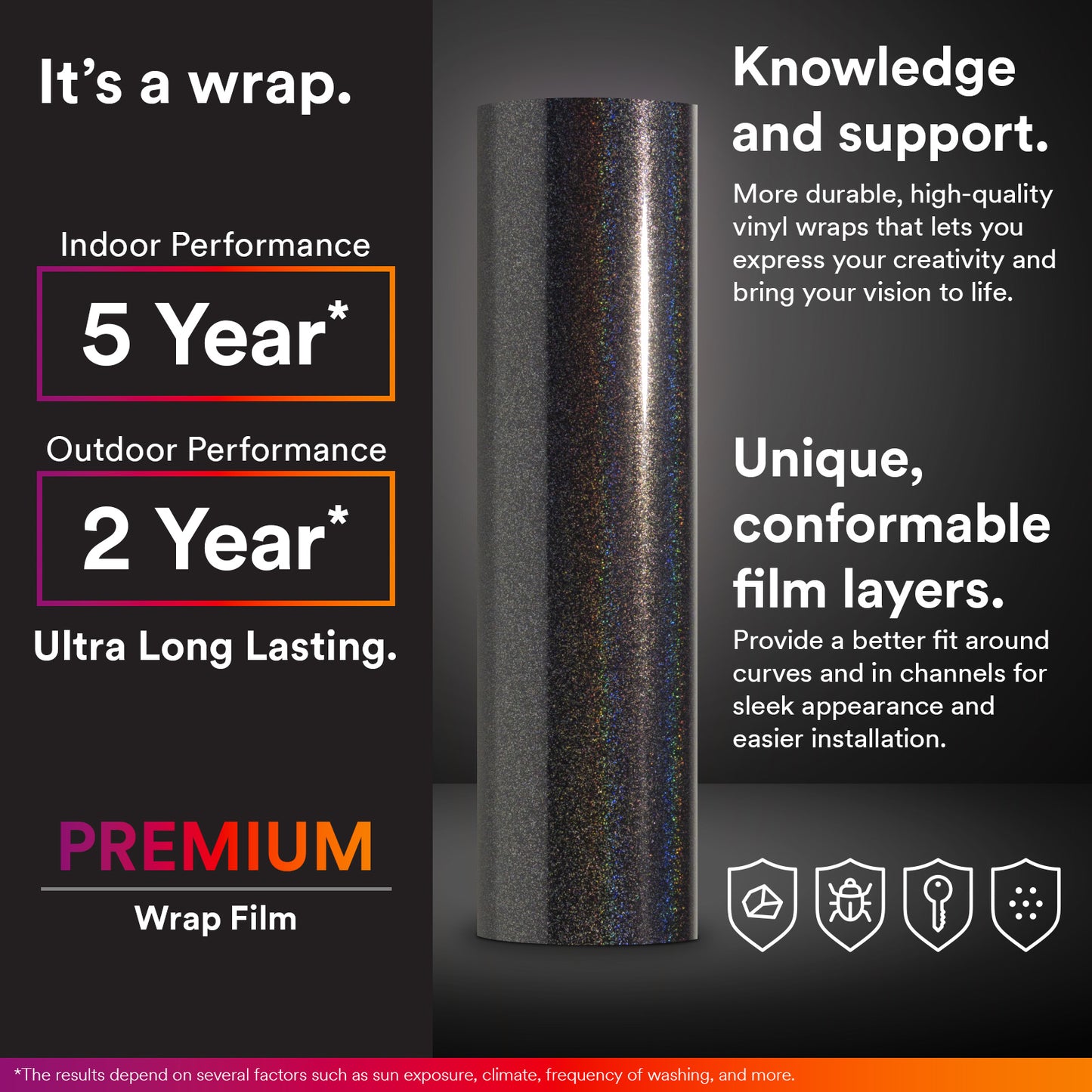 Laser Flip Gloss Rainbow Gray Vinyl Wrap