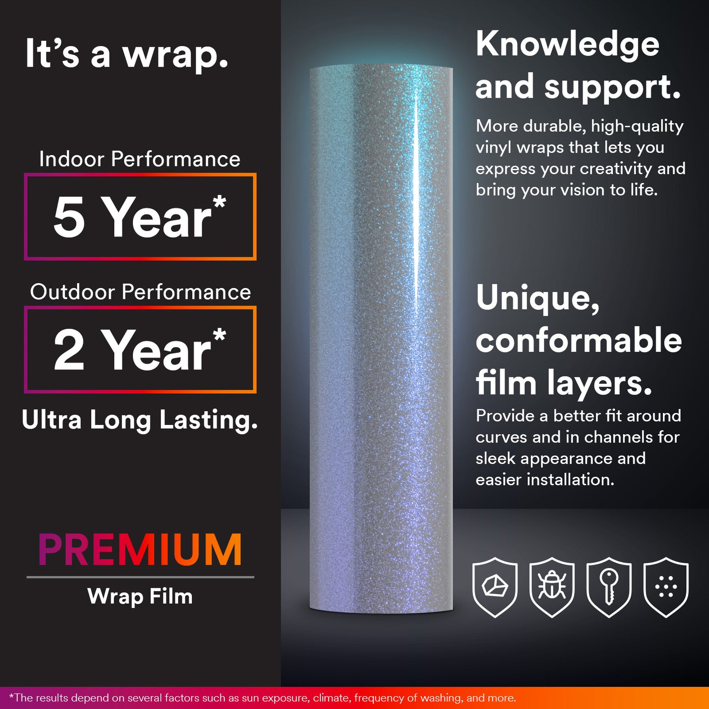 Galaxy Dust Gloss Gray Blue Vinyl Wrap