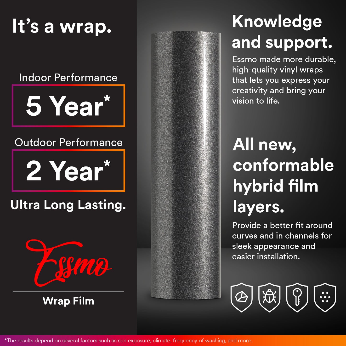 Heavy Metal Diamond Gloss Graphite Gray Vinyl Wrap