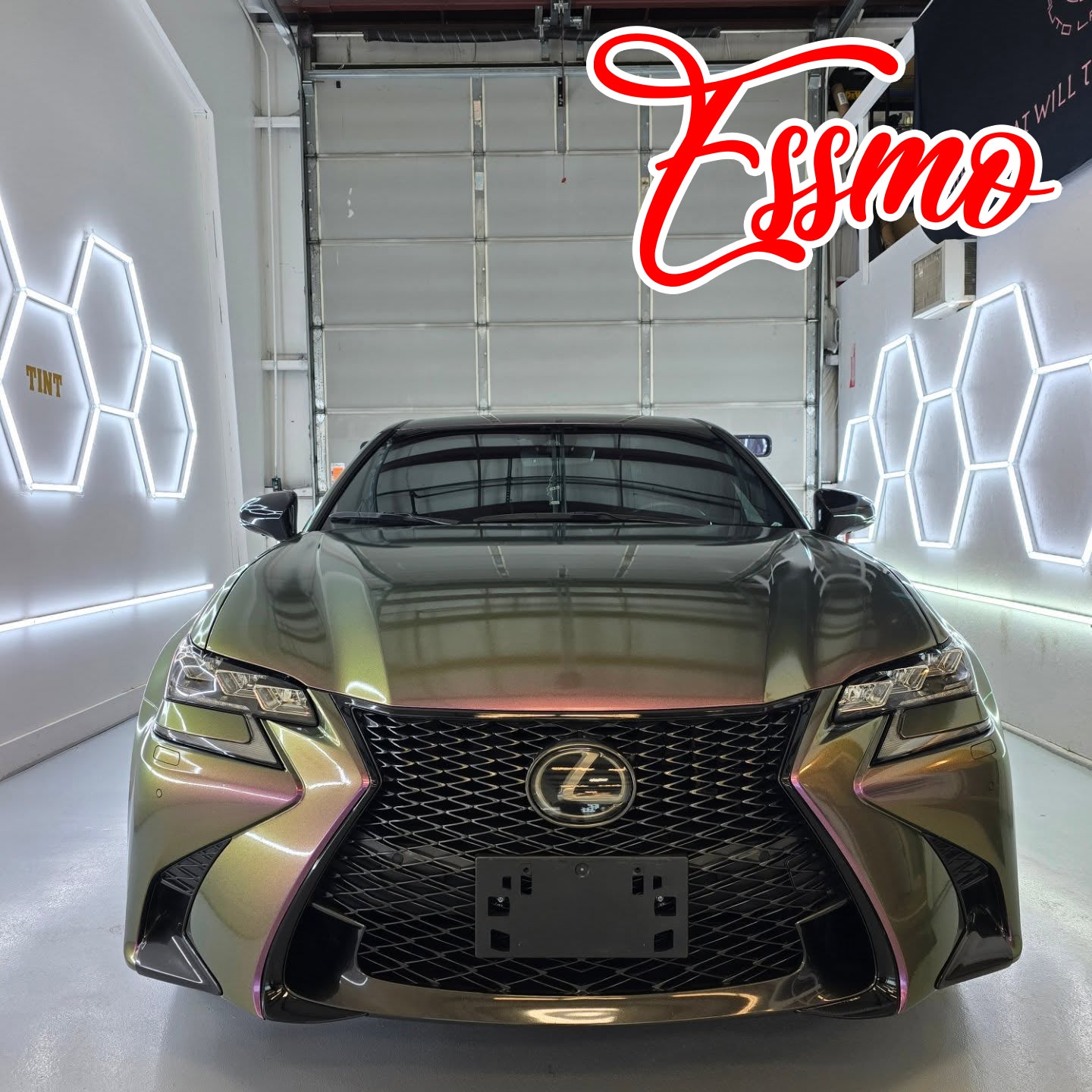 Galaxy Dust Gloss Phantom Purple Gold Vinyl Wrap