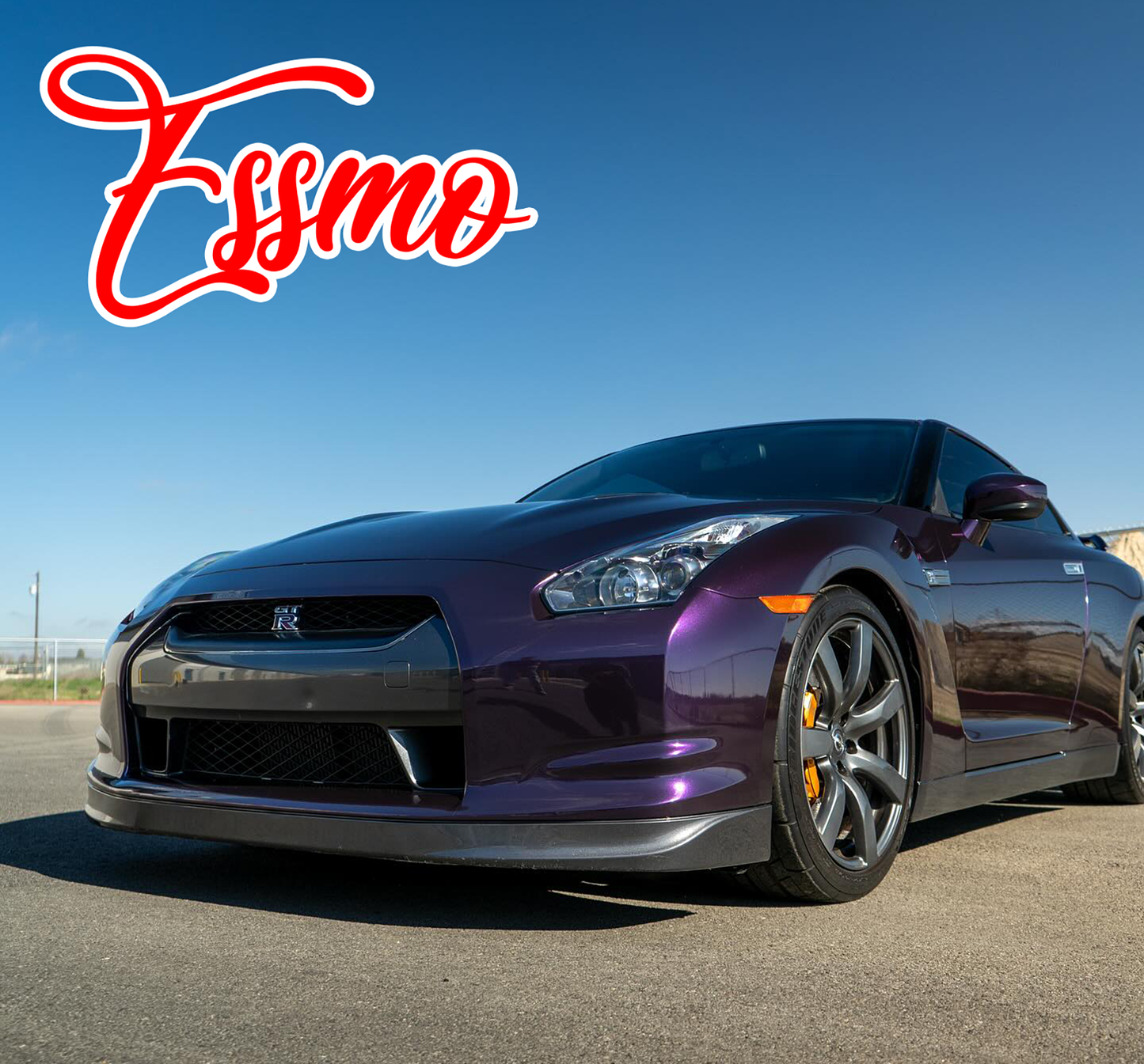 PET Super Gloss Metallic Devil Purple Vinyl Wrap