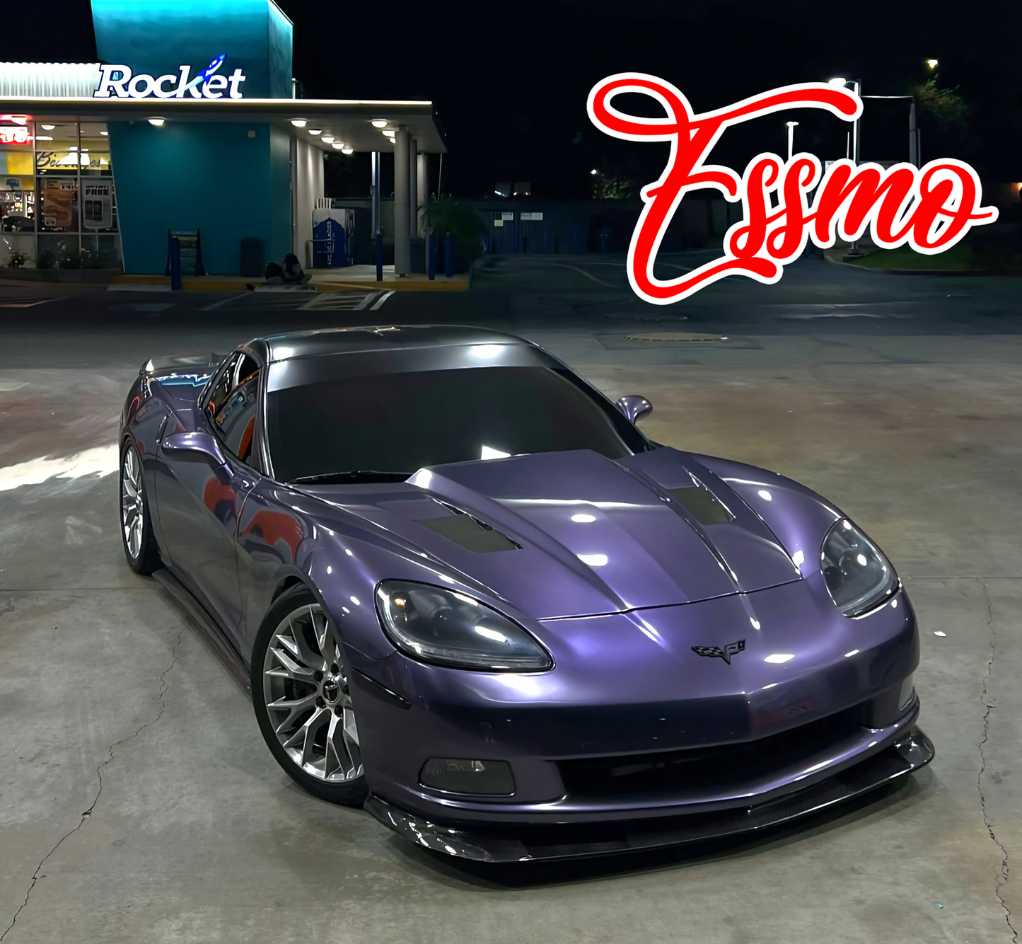 PET Super Gloss Metallic Ube Purple Vinyl Wrap