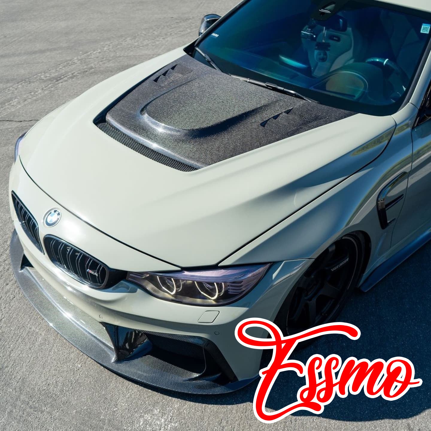 PET Super Gloss Light Khaki Green Vinyl Wrap