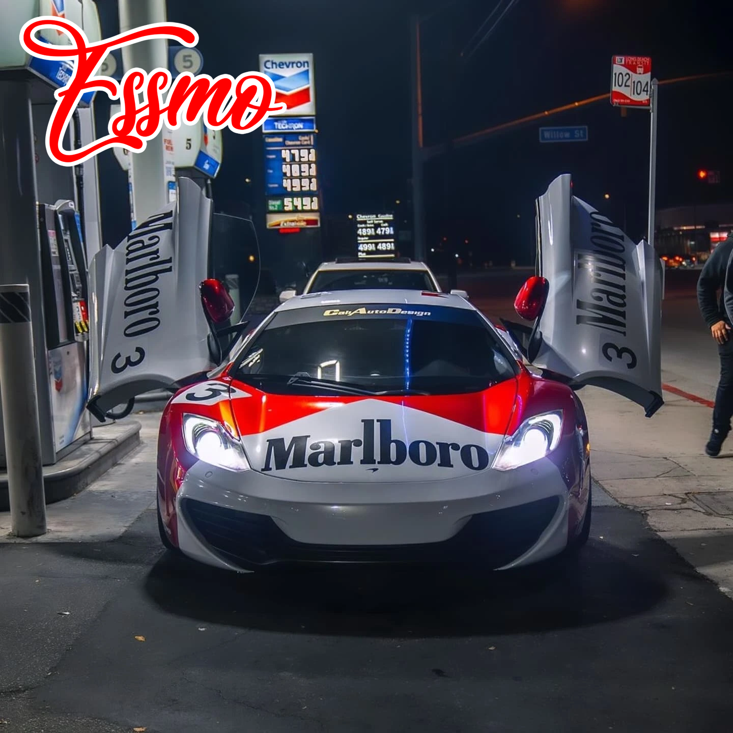 PET Super Gloss Metallic Soul Red Vinyl Wrap