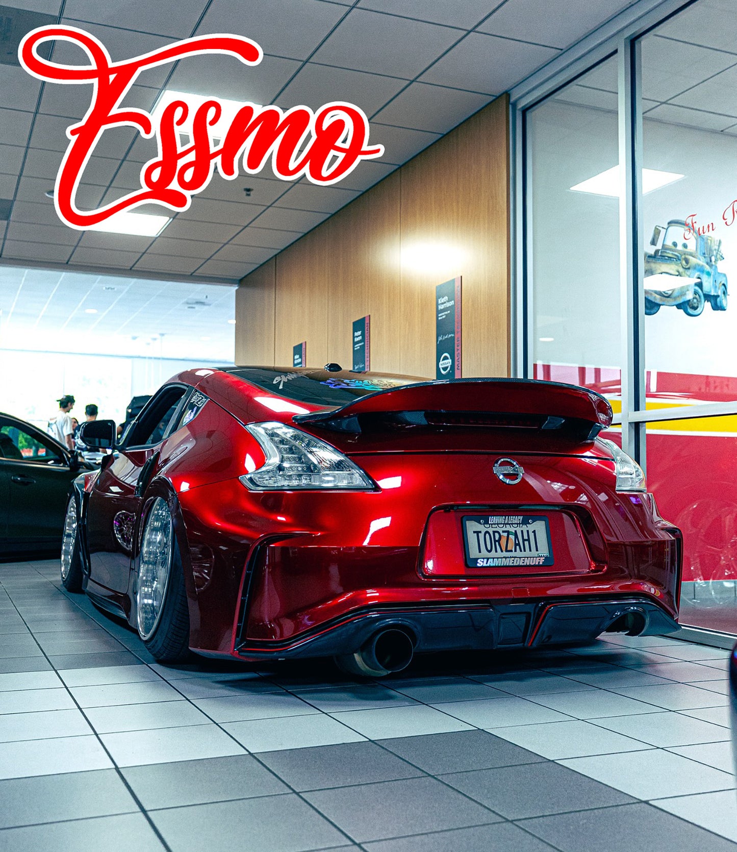 PET Super Gloss Metallic Gem Red Vinyl Wrap
