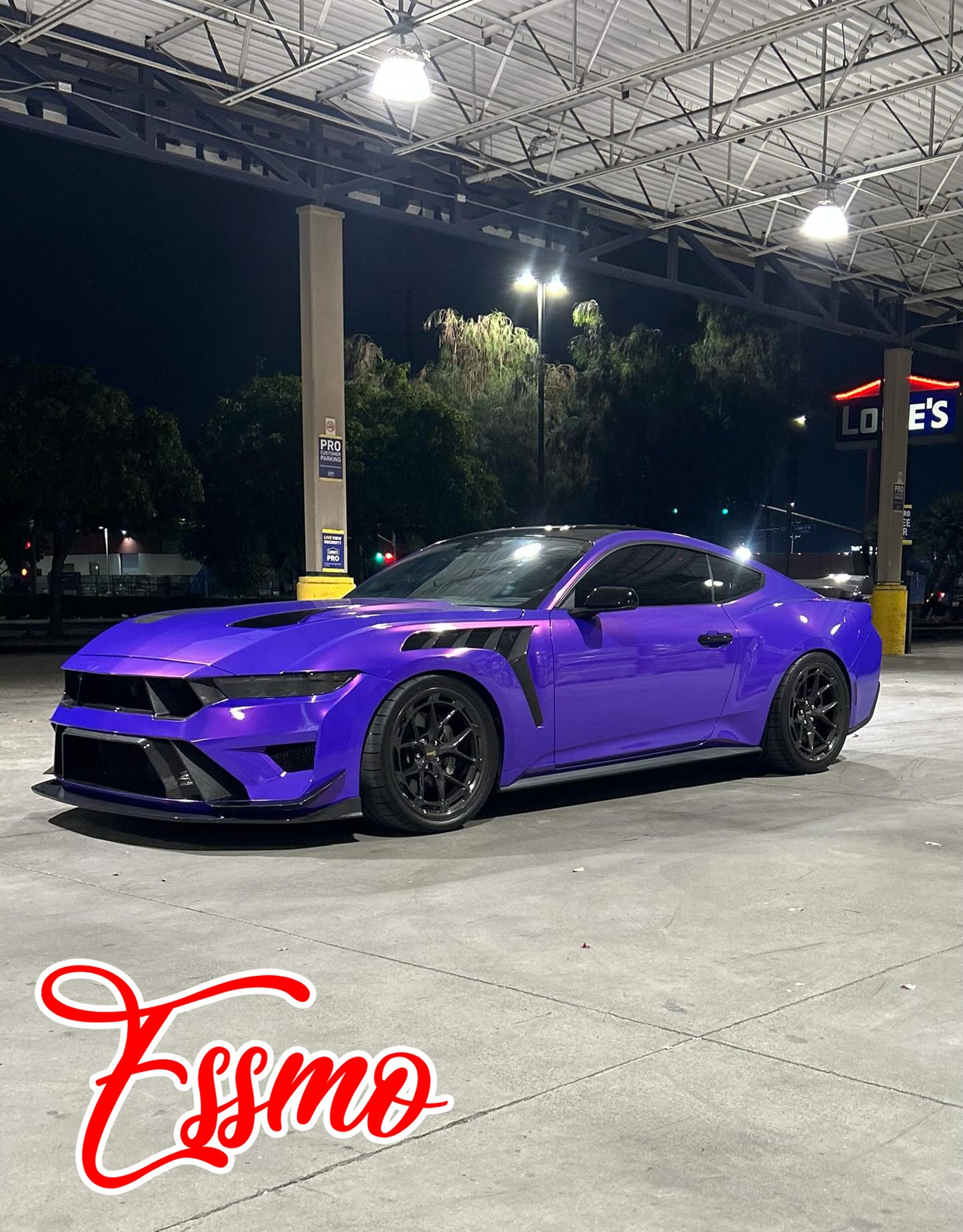 PET Super Gloss Metallic Mauvine Blue Vinyl Wrap