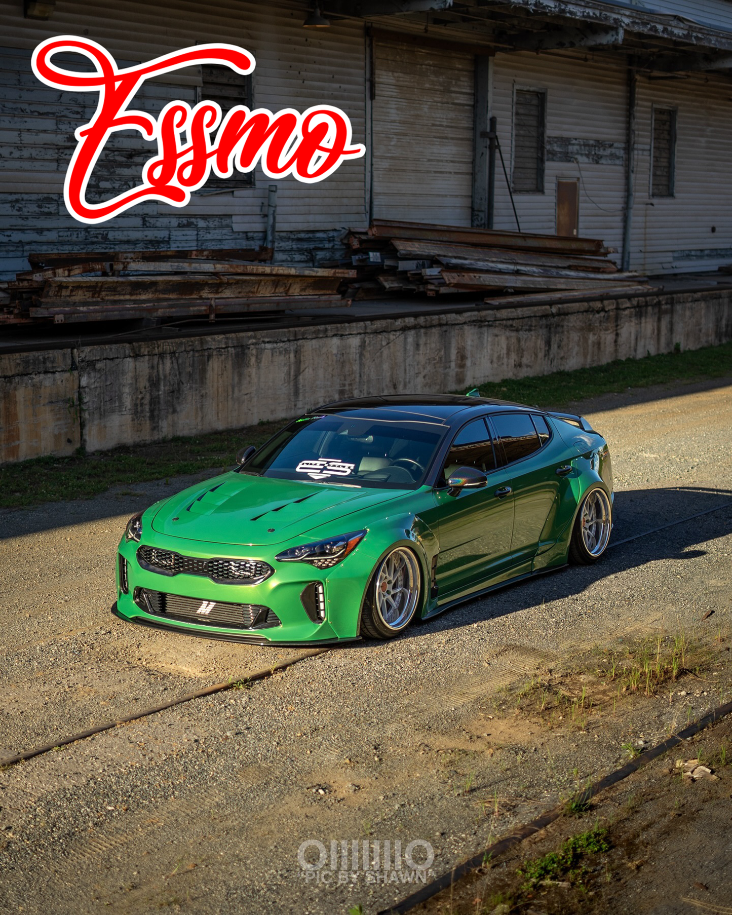PET Galaxy Dust Gloss Emerald Green Color Shift Vinyl Wrap