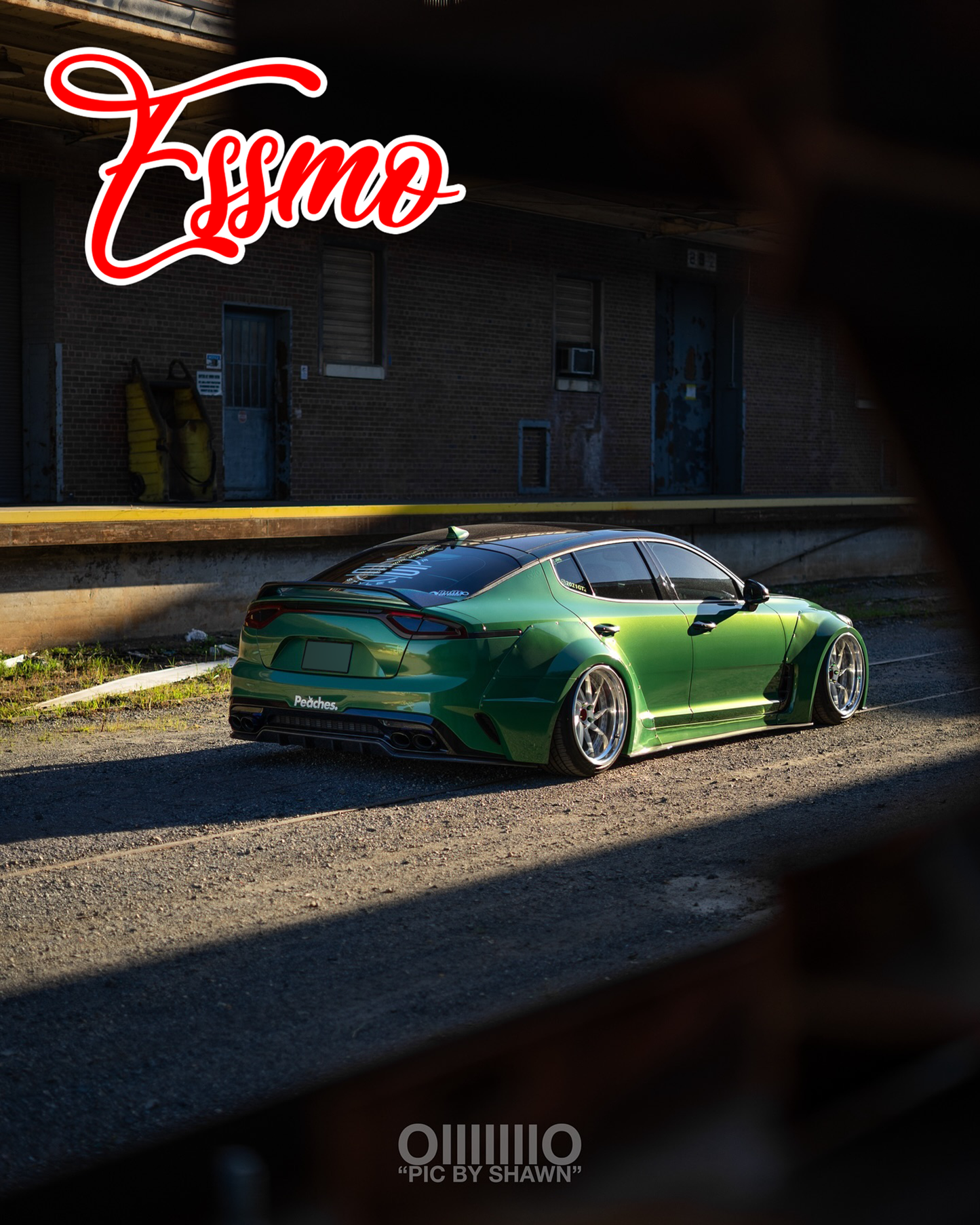 PET Galaxy Dust Gloss Emerald Green Color Shift Vinyl Wrap