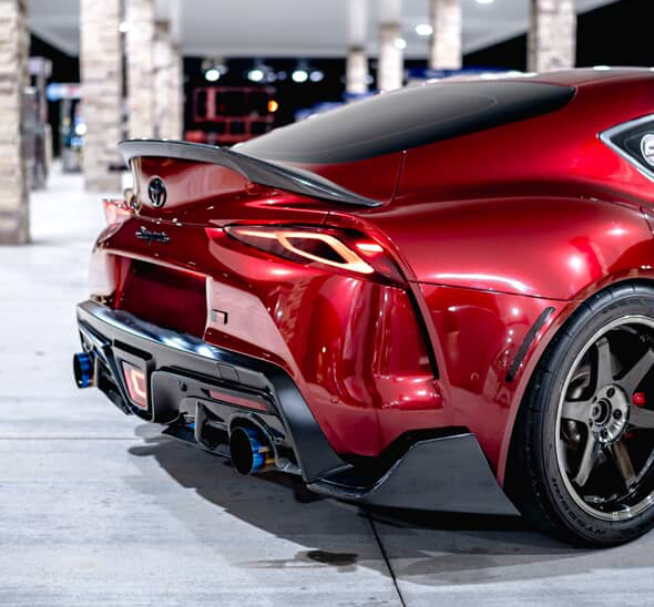 PET Liquid Metallic Dragon Blood Red Vinyl Wrap