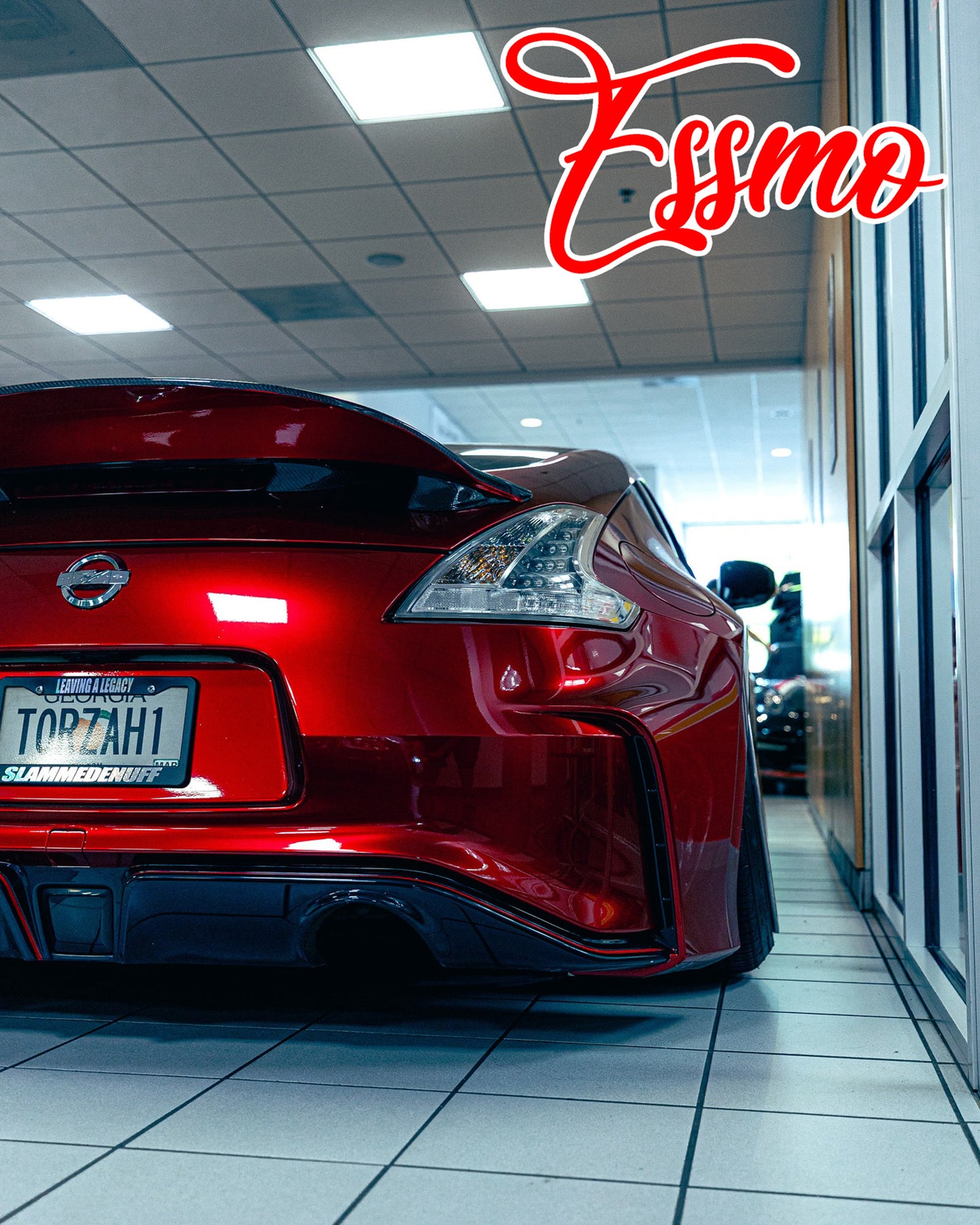 PET Super Gloss Metallic Gem Red Vinyl Wrap