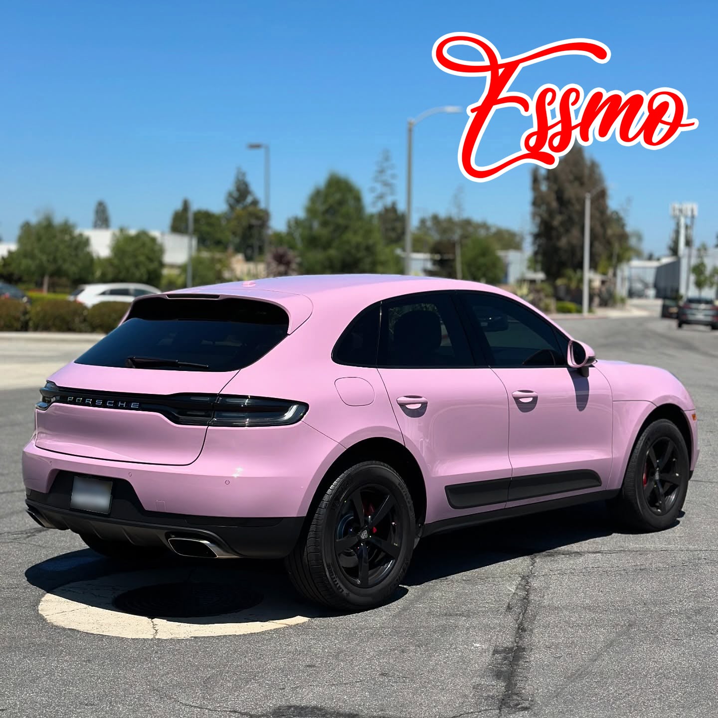 PET Super Gloss Chalk Pink Vinyl Wrap