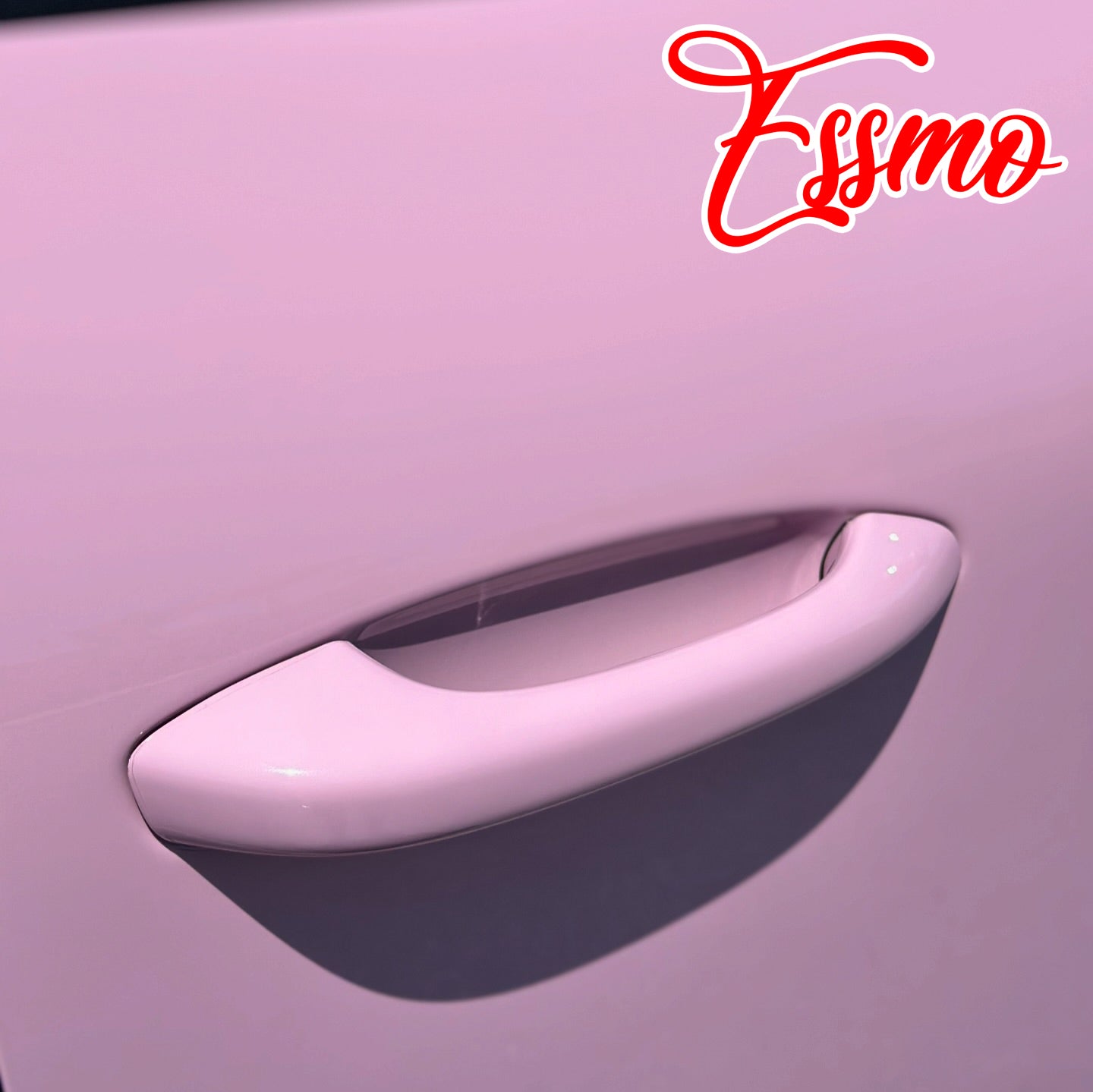 PET Super Gloss Chalk Pink Vinyl Wrap