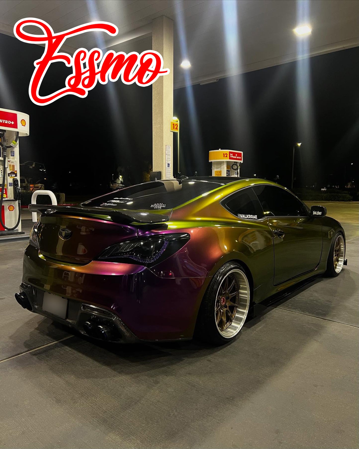 PET Galaxy Dust Gloss Celestial Unicorn Color Shift Vinyl Wrap