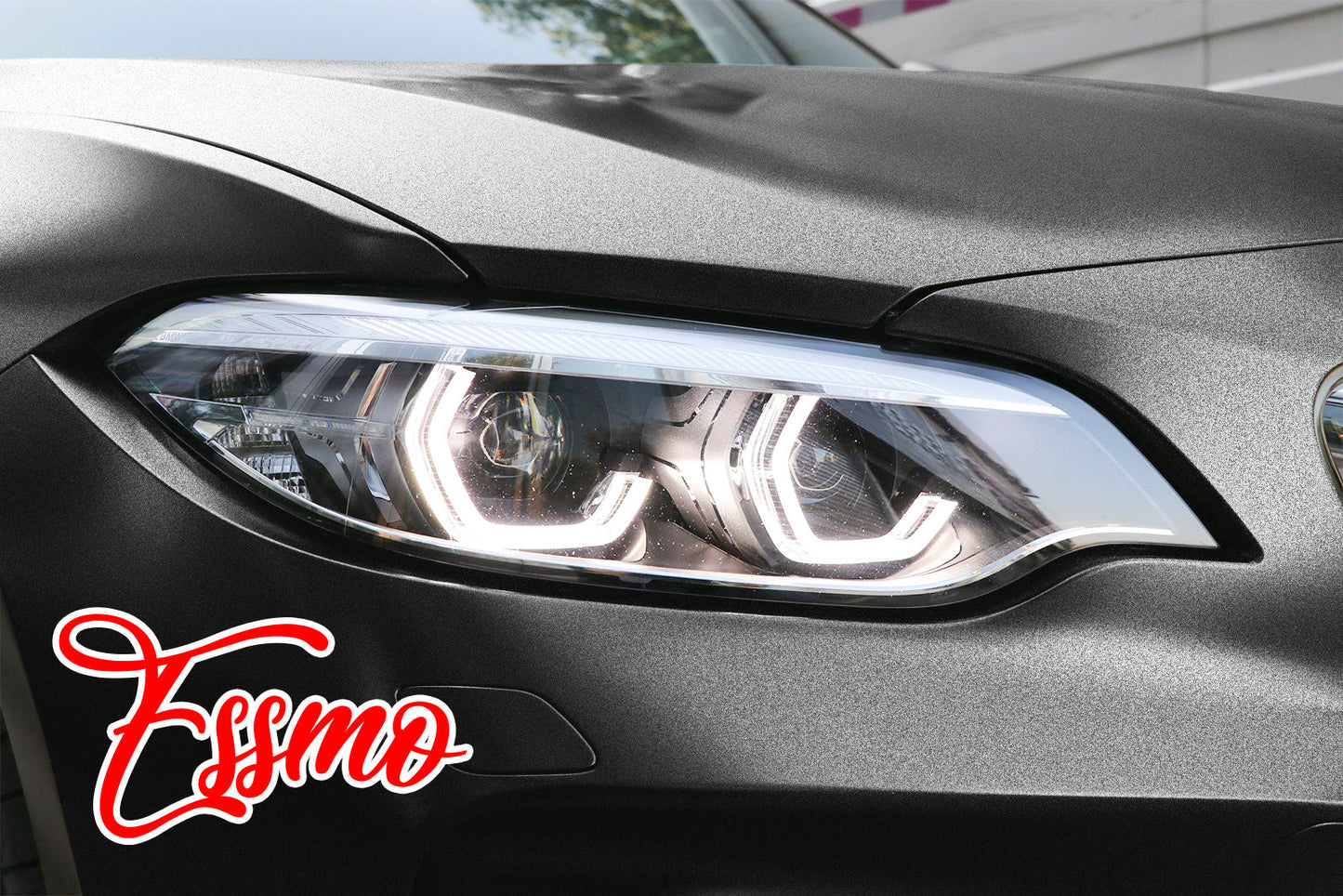 Heavy Metal Diamond Satin Graphite Gray Vinyl Wrap