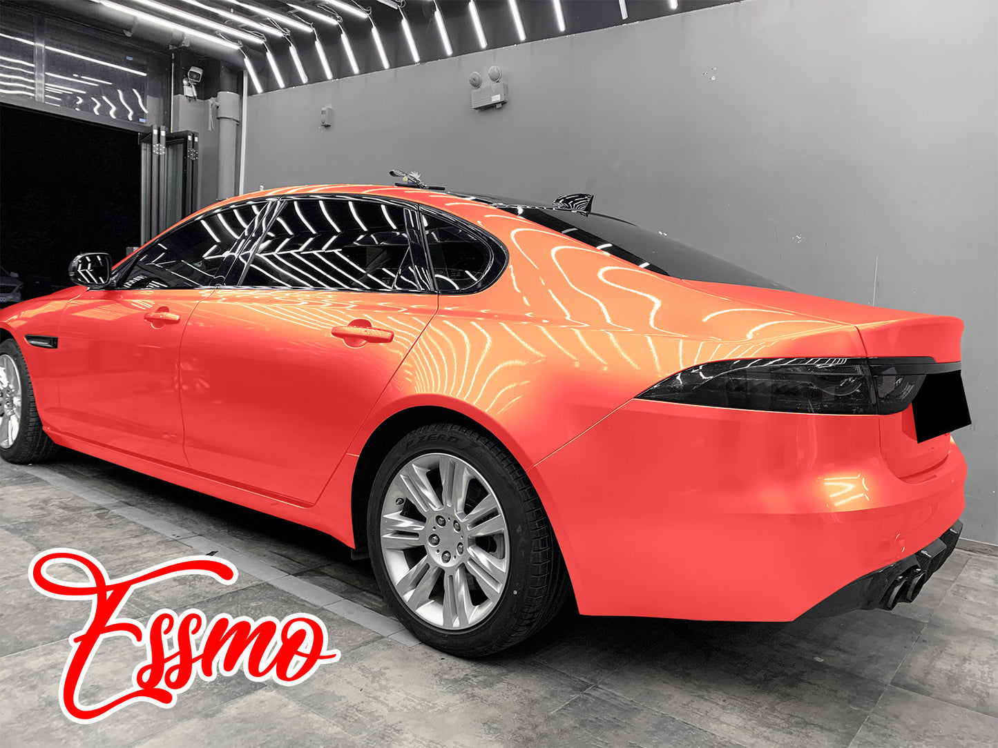 Galaxy Dust Gloss Red Gold Vinyl Wrap