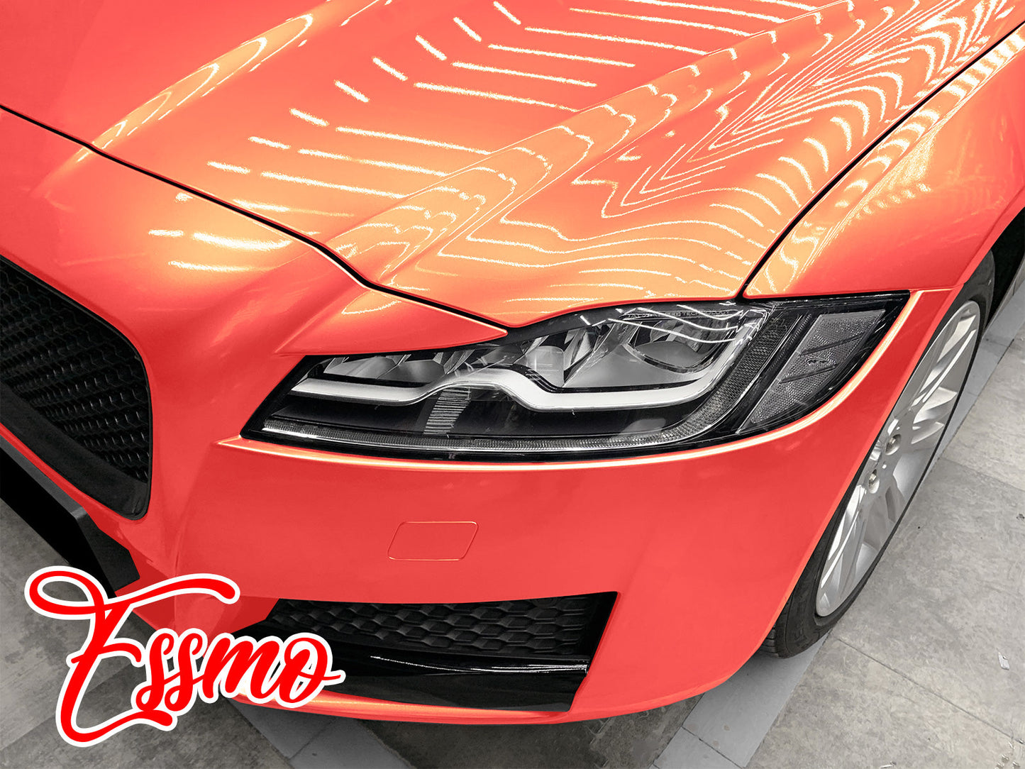 Galaxy Dust Gloss Red Gold Vinyl Wrap