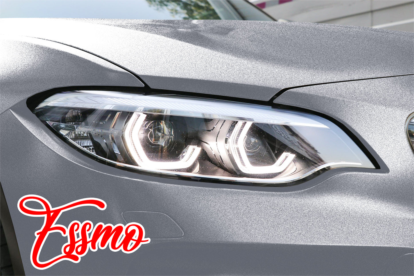 Matte Metallic Satin Pearl Silver Vinyl Wrap