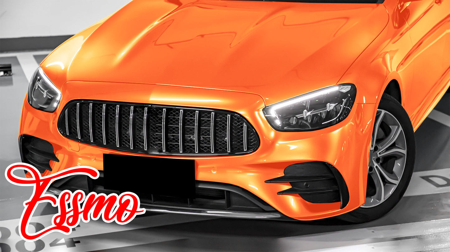Coral Gloss Gold Orange Vinyl Wrap