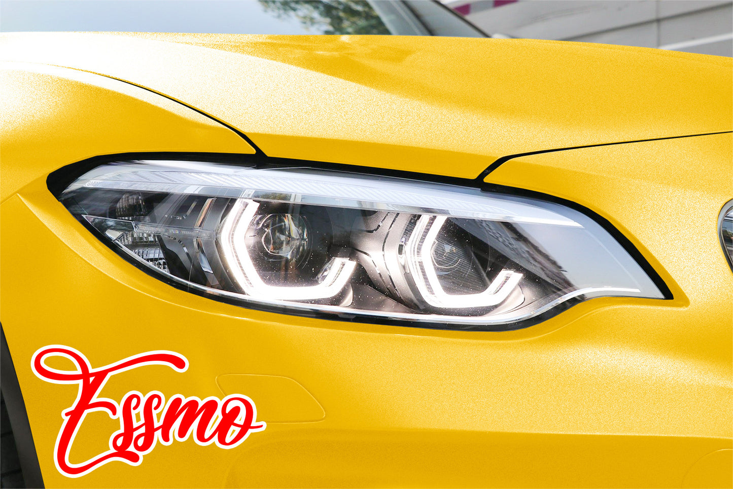 Matte Metallic Satin Pearl Yellow Vinyl Wrap