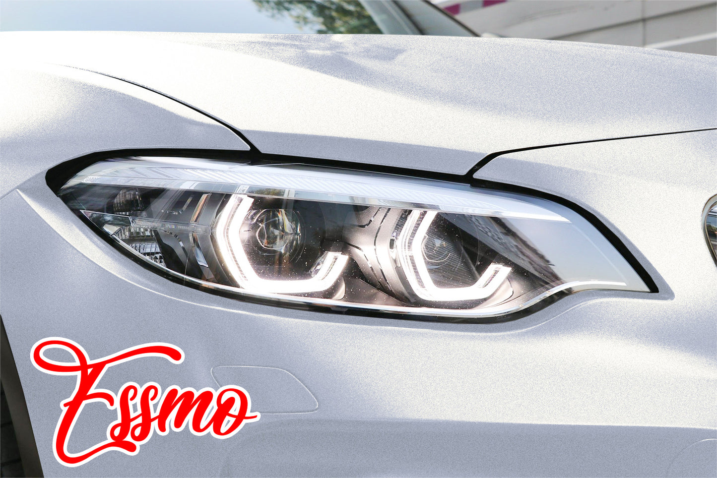 Matte Metallic Satin Pearl Platinum Silver Vinyl Wrap