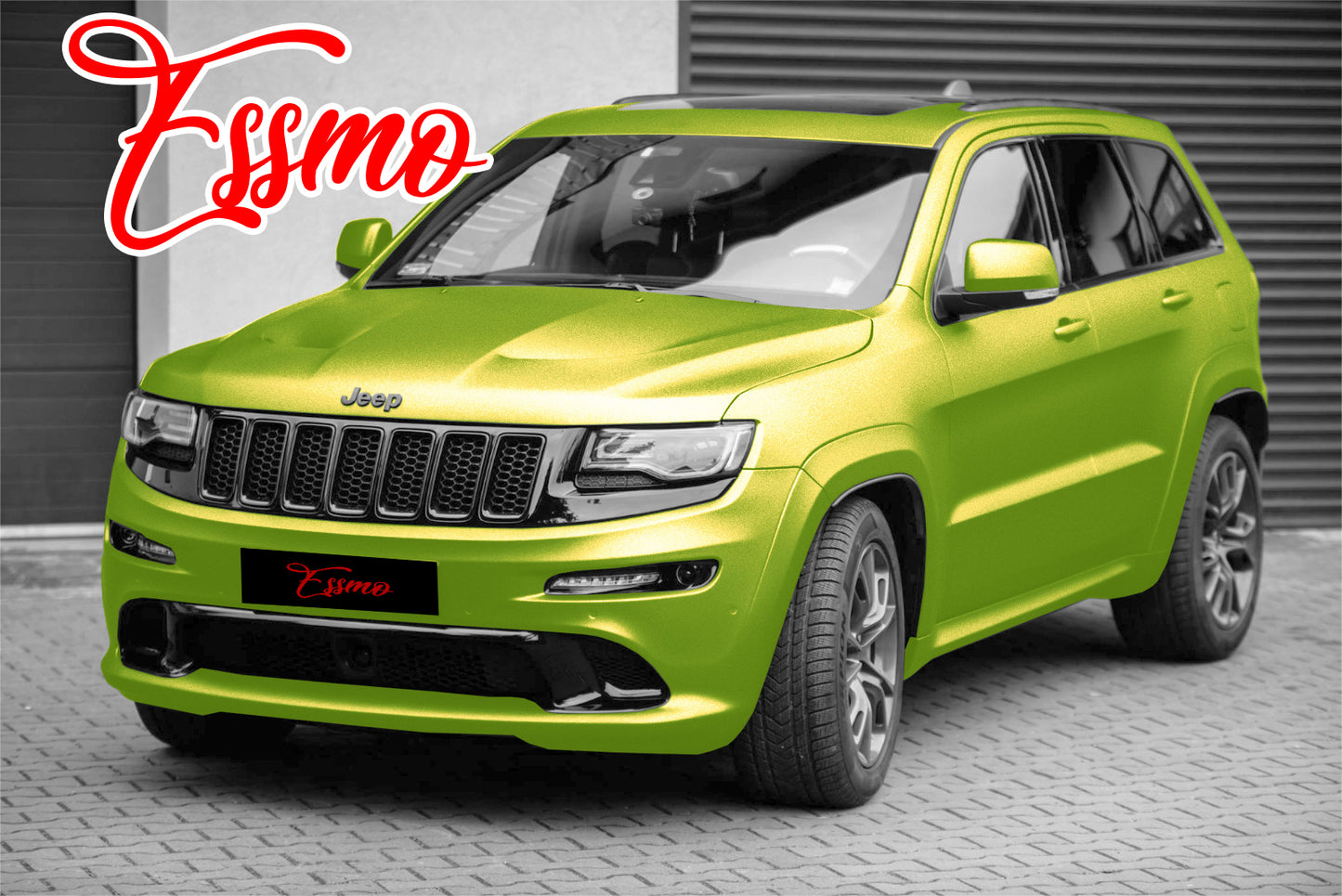 Matte Metallic Satin Pearl Lime Green Vinyl Wrap