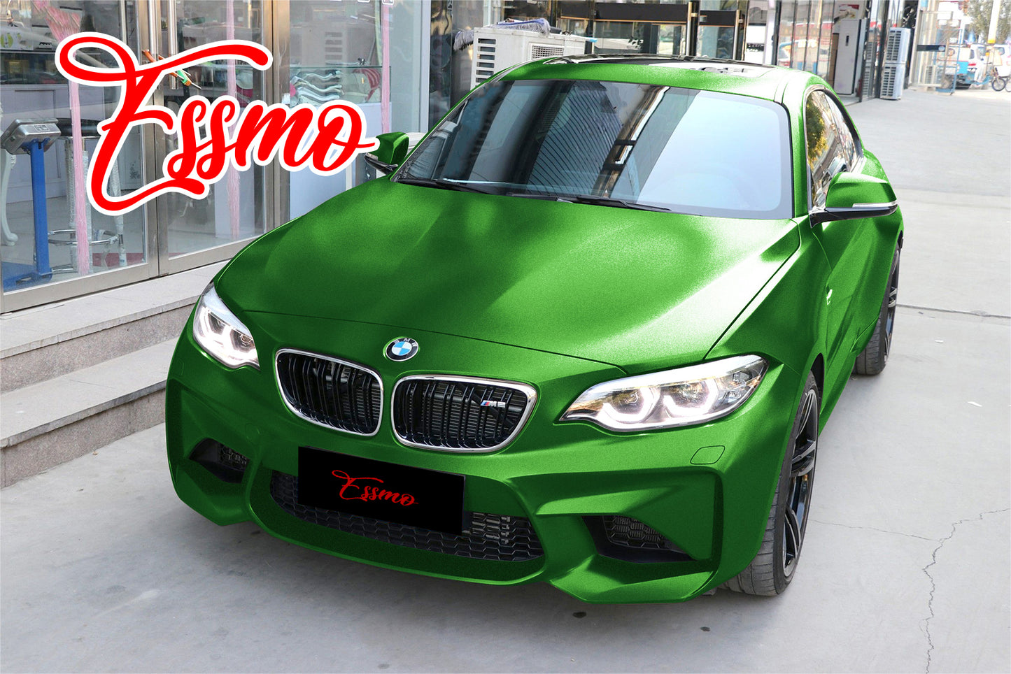Matte Metallic Satin Pearl Forest Green Vinyl Wrap