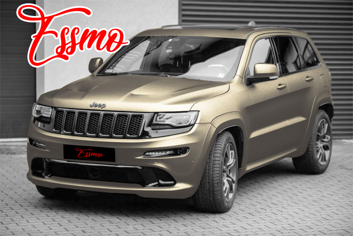 Matte Metallic Satin Pearl Champagne Gold Vinyl Wrap