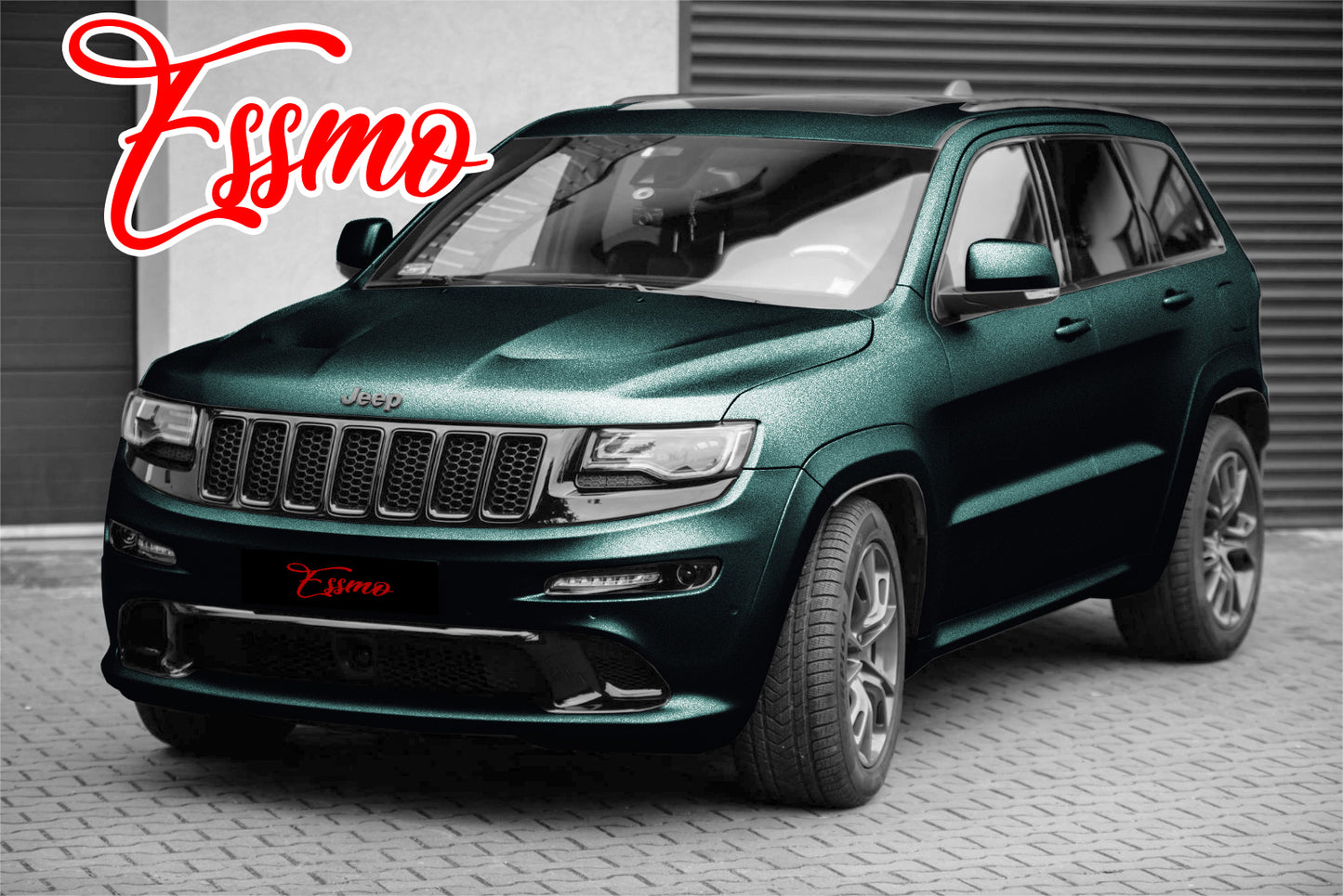 Matte Metallic Satin Pearl Dark Green Vinyl Wrap