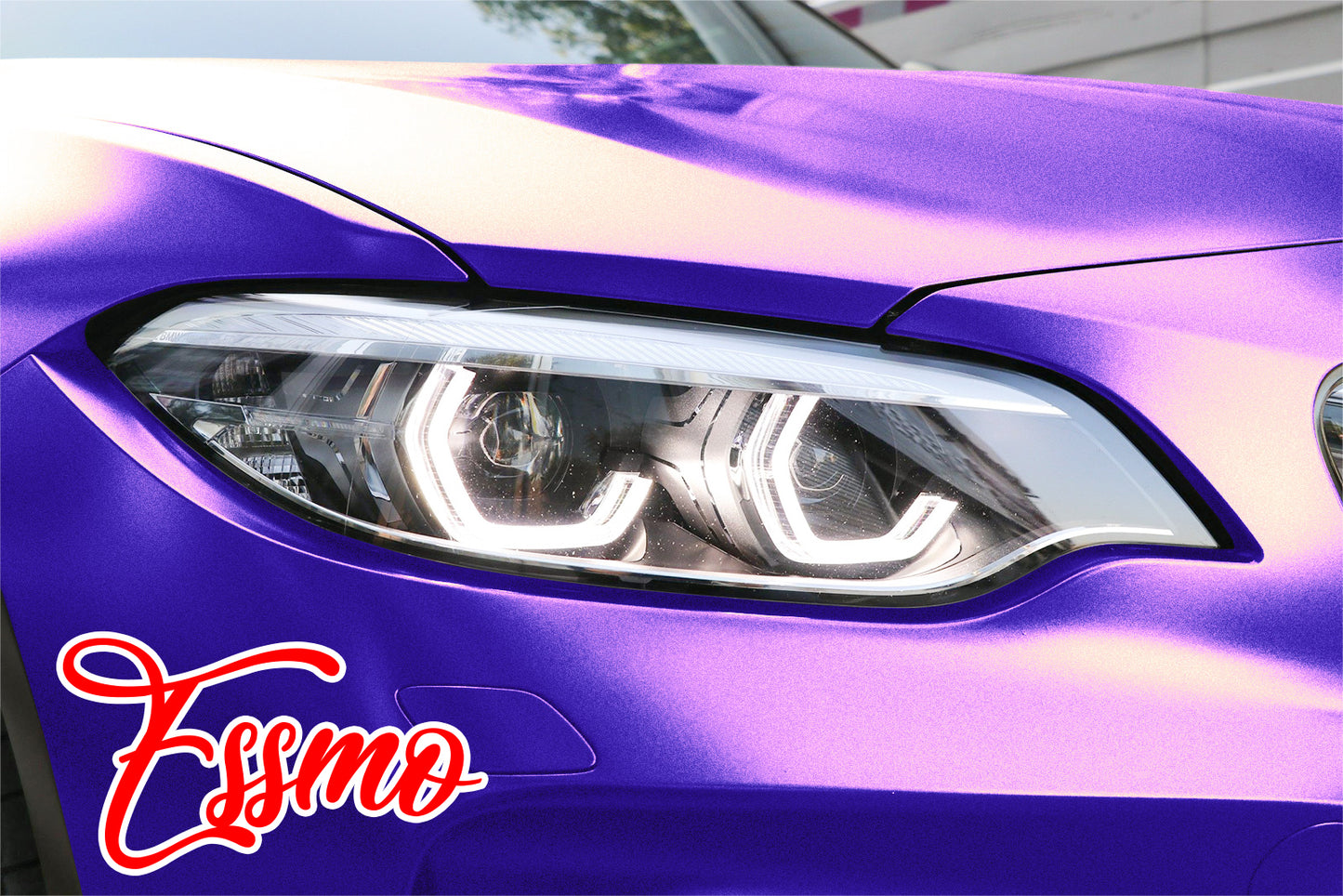 Matte Metallic Satin Pearl Purple Vinyl Wrap