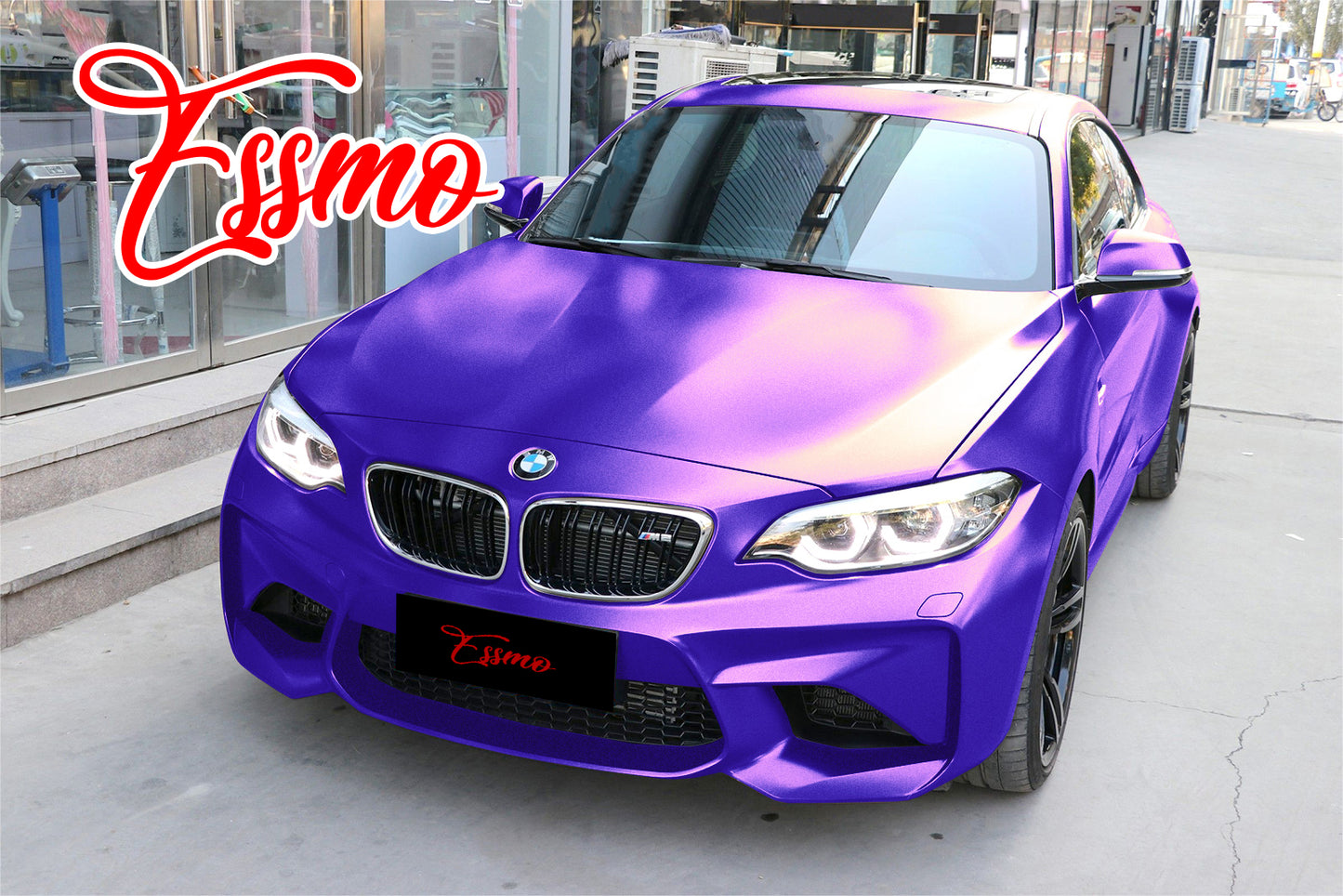 Matte Metallic Satin Pearl Purple Vinyl Wrap