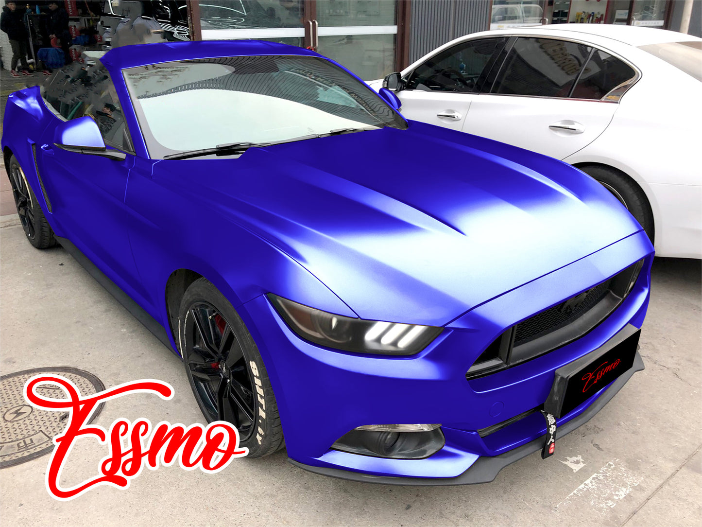 Matte Metallic Satin Pearl Royal Purple Vinyl Wrap