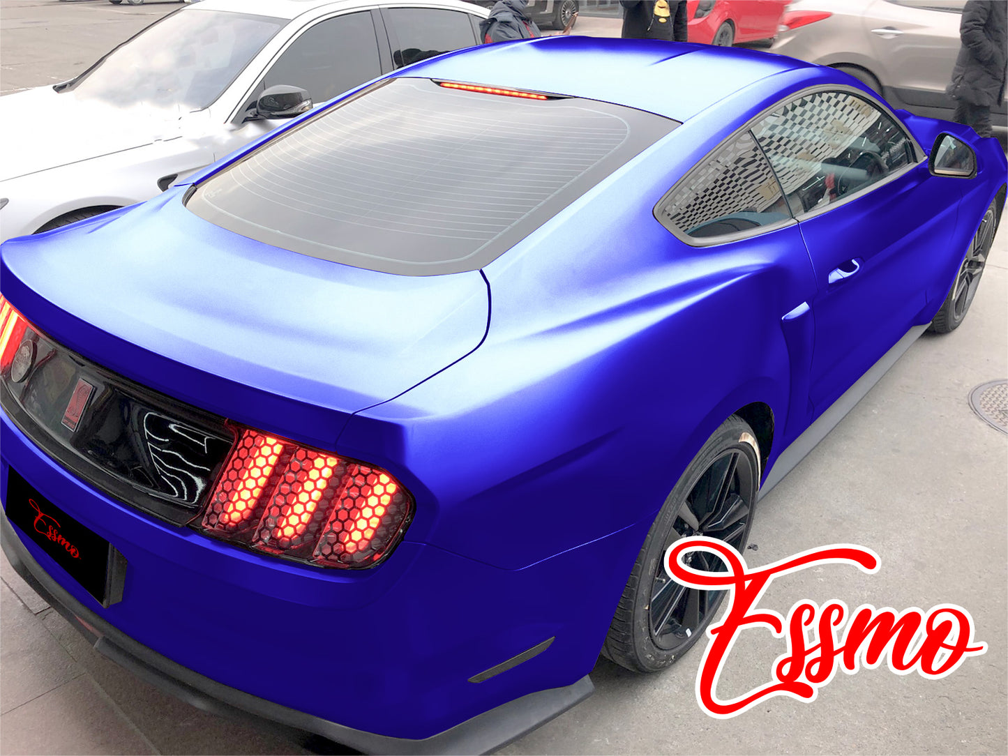 Matte Metallic Satin Pearl Royal Purple Vinyl Wrap