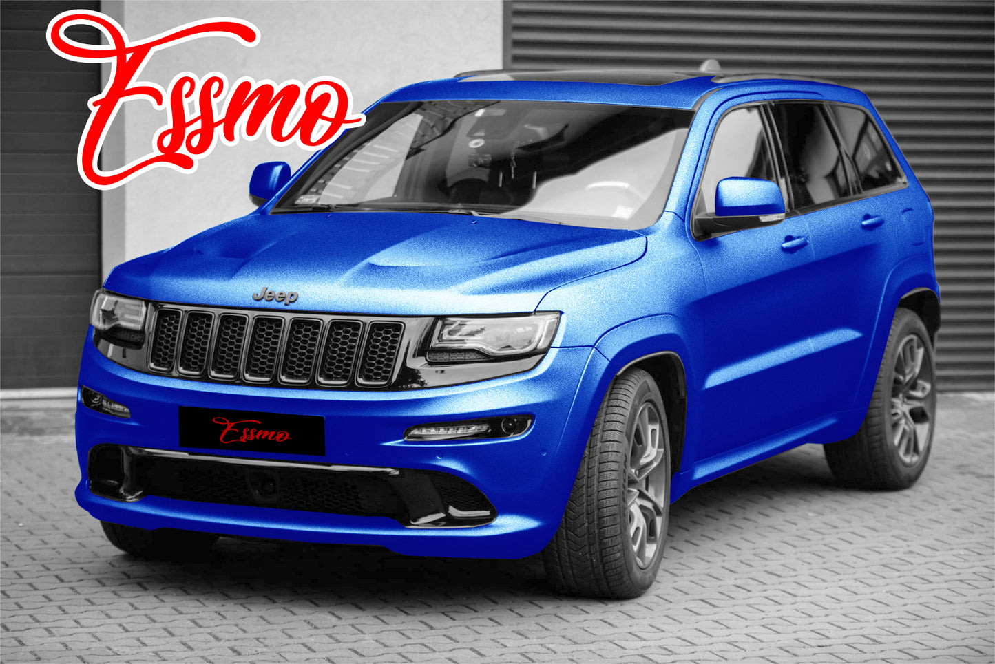 Matte Metallic Satin Pearl Royal Blue Vinyl Wrap