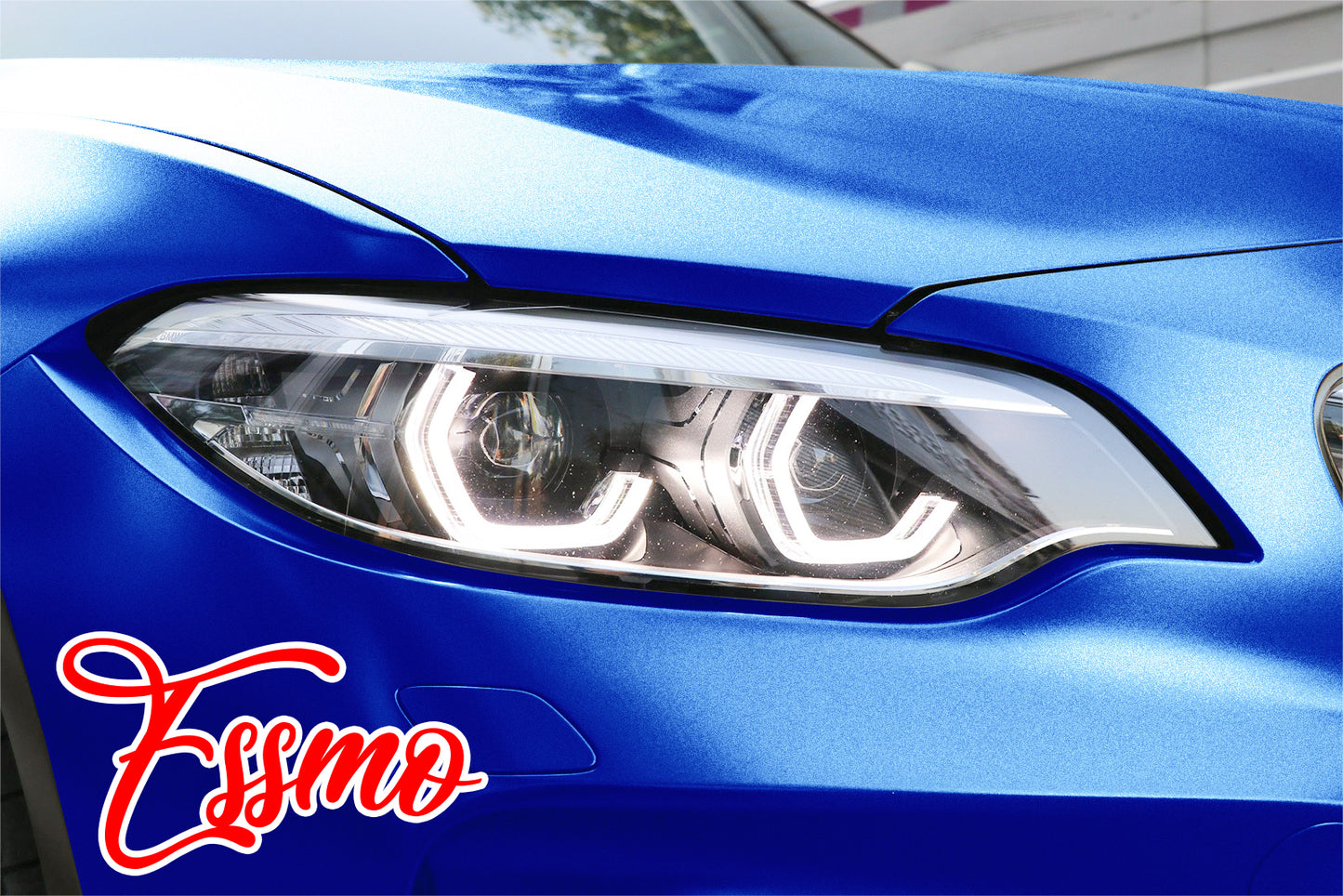 Matte Metallic Satin Pearl Royal Blue Vinyl Wrap
