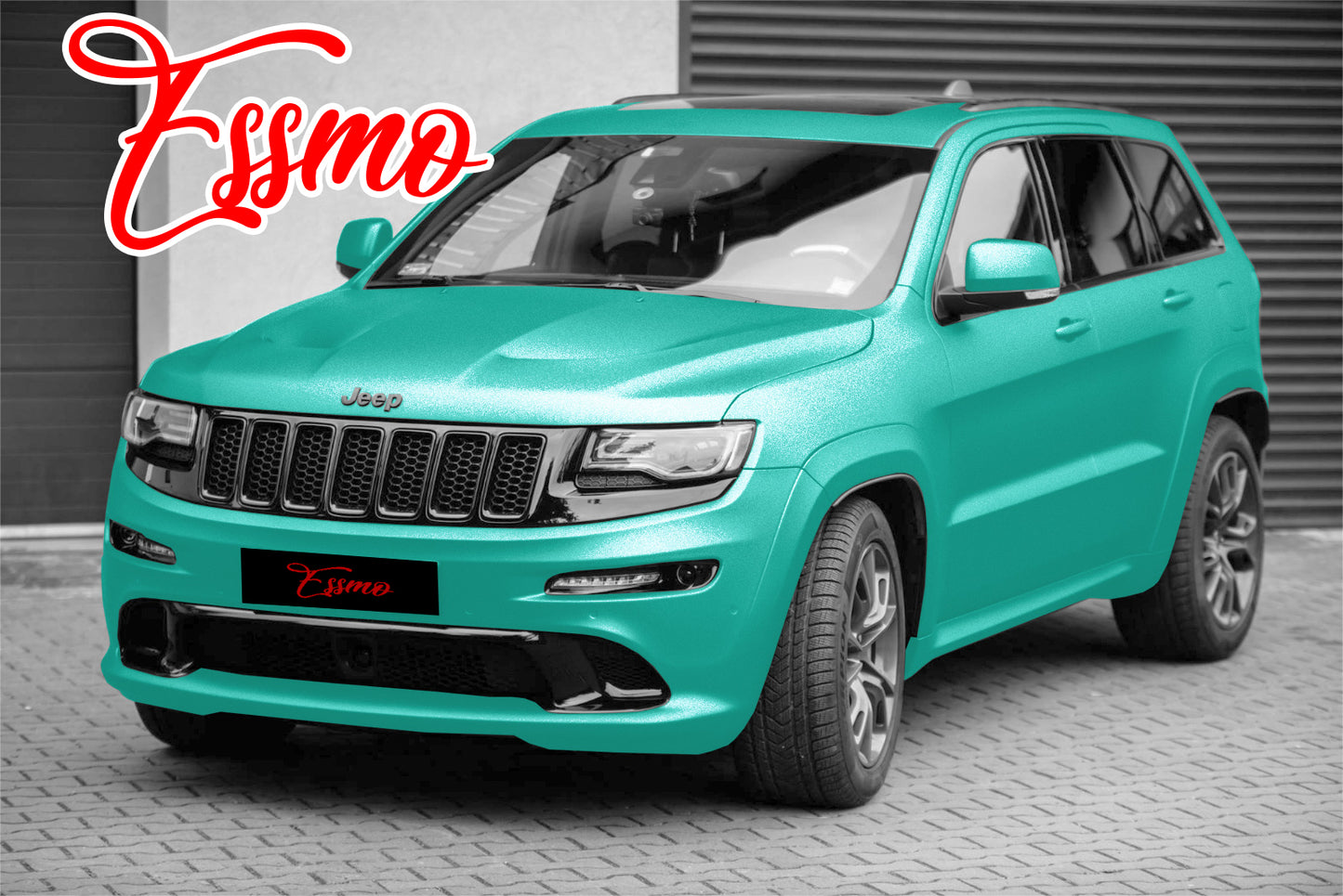 Matte Metallic Satin Pearl Lake Green Vinyl Wrap