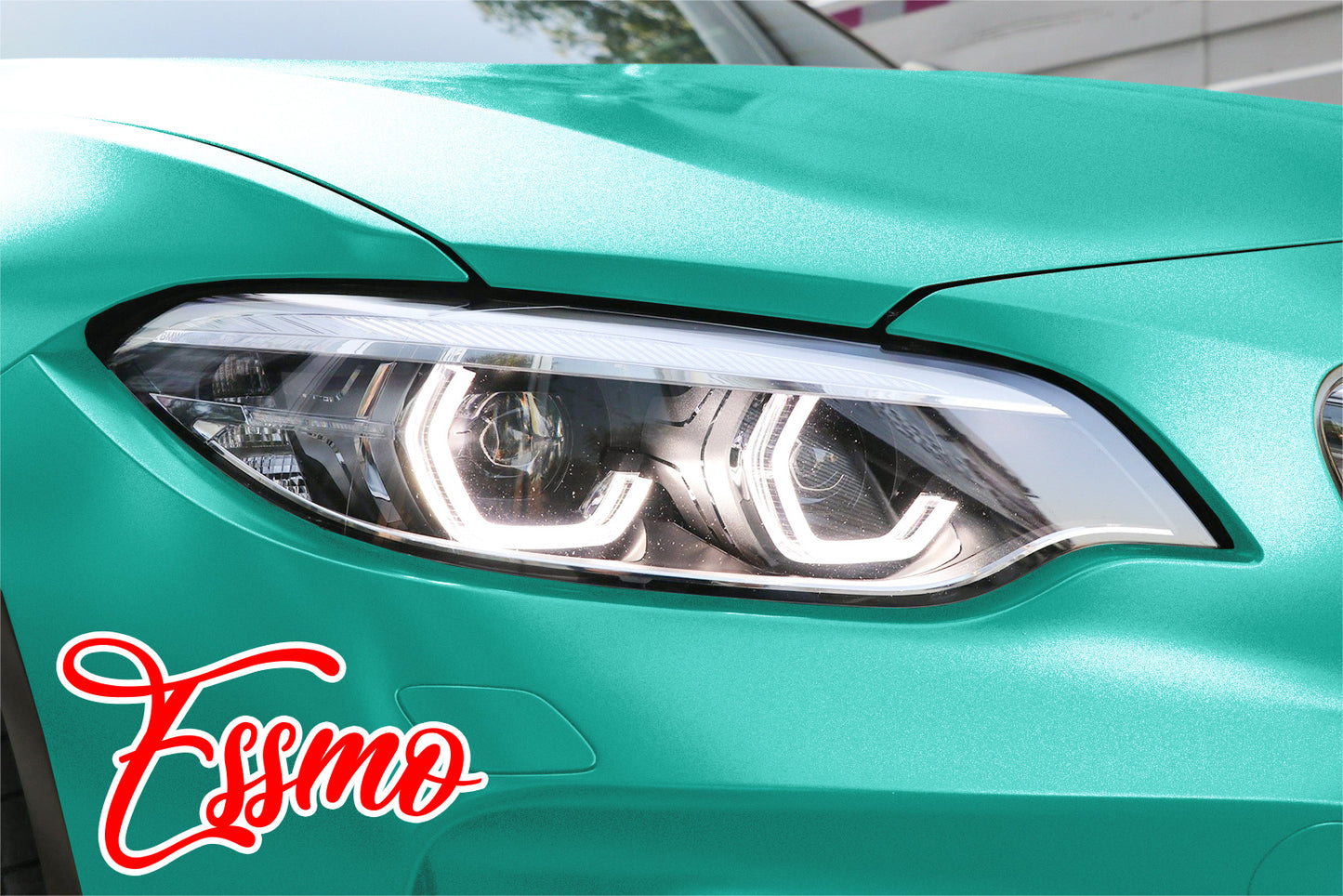 Matte Metallic Satin Pearl Lake Green Vinyl Wrap