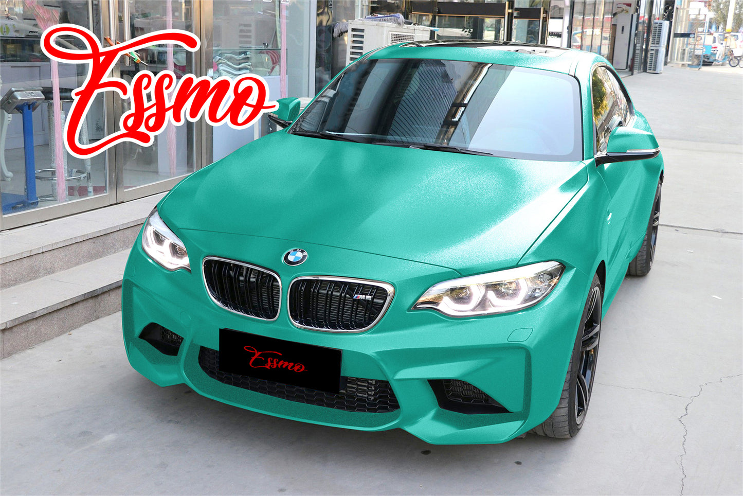 Matte Metallic Satin Pearl Lake Green Vinyl Wrap