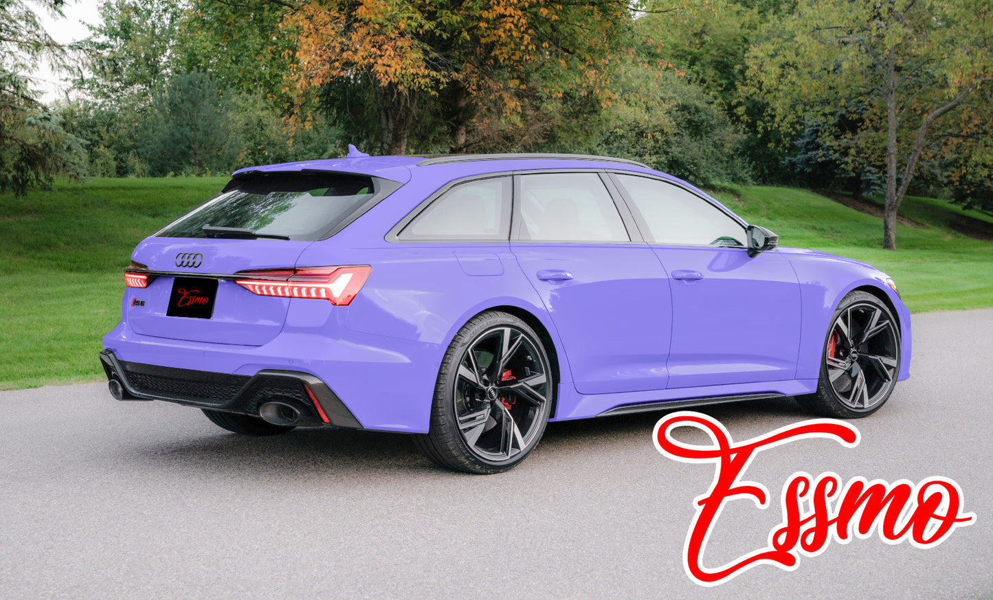 High Gloss Violet Purple Vinyl Wrap