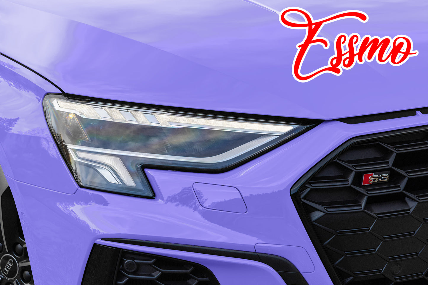 High Gloss Violet Purple Vinyl Wrap
