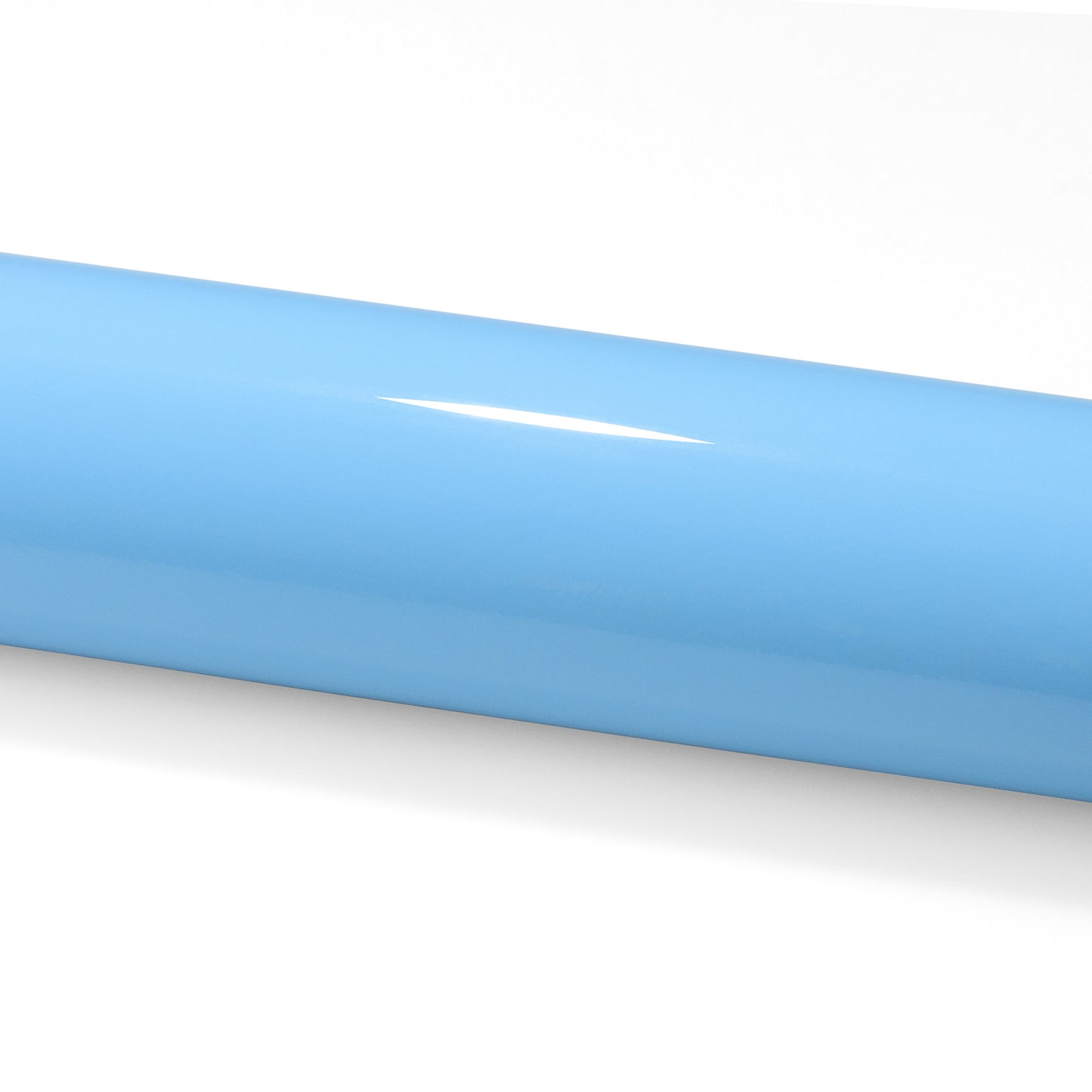High Gloss Light Blue Vinyl Wrap