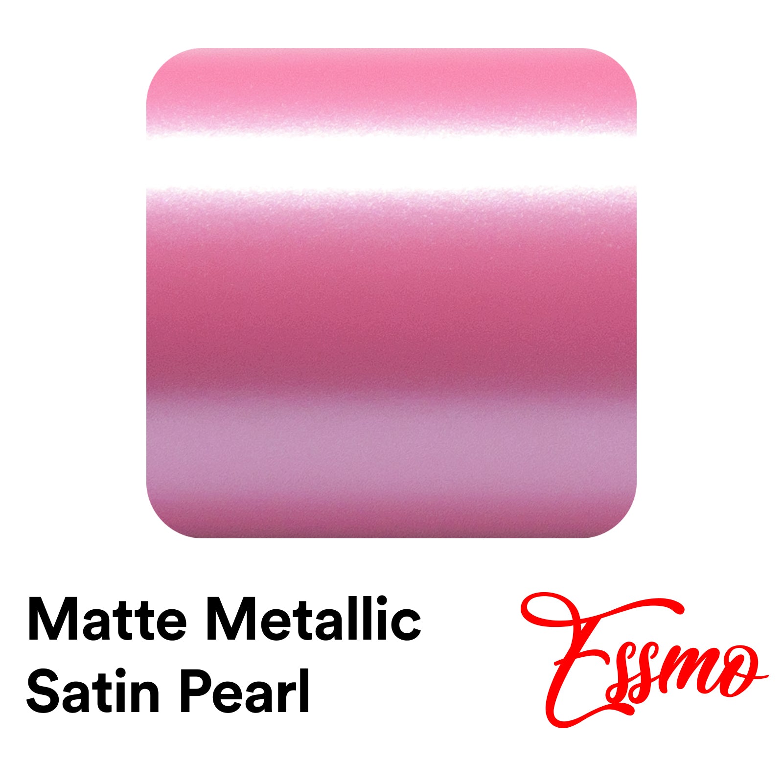 Matte Metallic Pearl Pink Car Vinyl Wrap