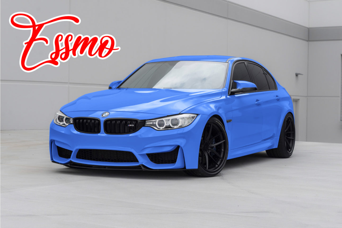High Gloss Marina Blue Vinyl Wrap