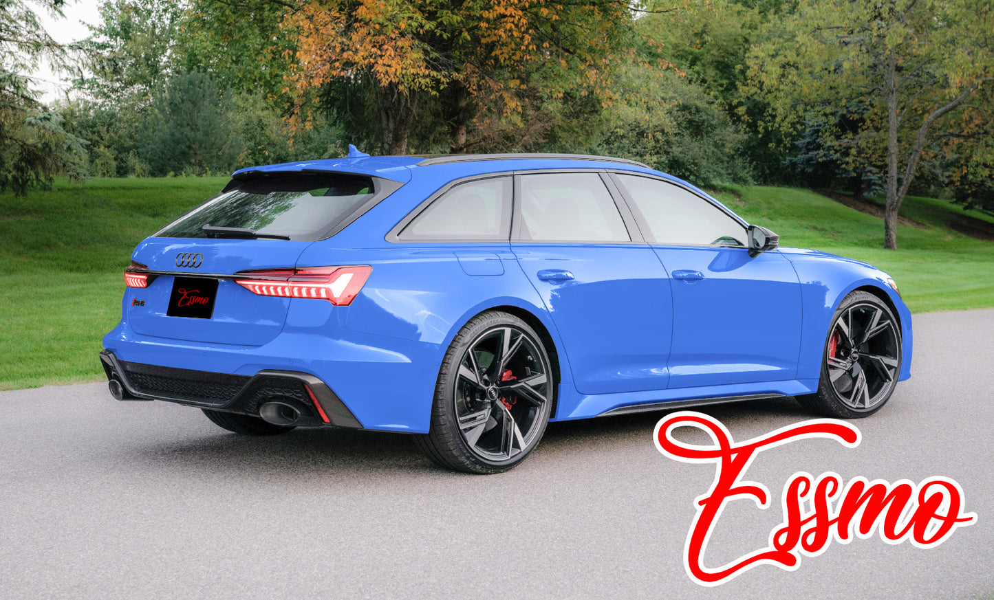 High Gloss Marina Blue Vinyl Wrap