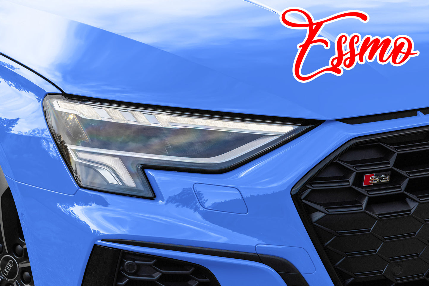 High Gloss Marina Blue Vinyl Wrap