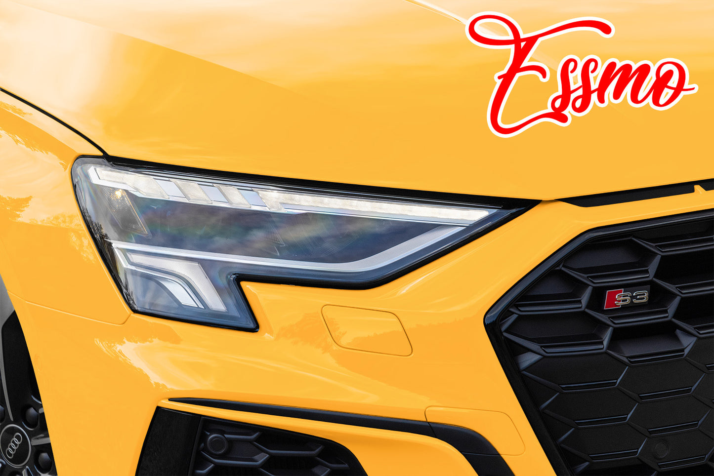 High Gloss Sunflower Yellow Vinyl Wrap