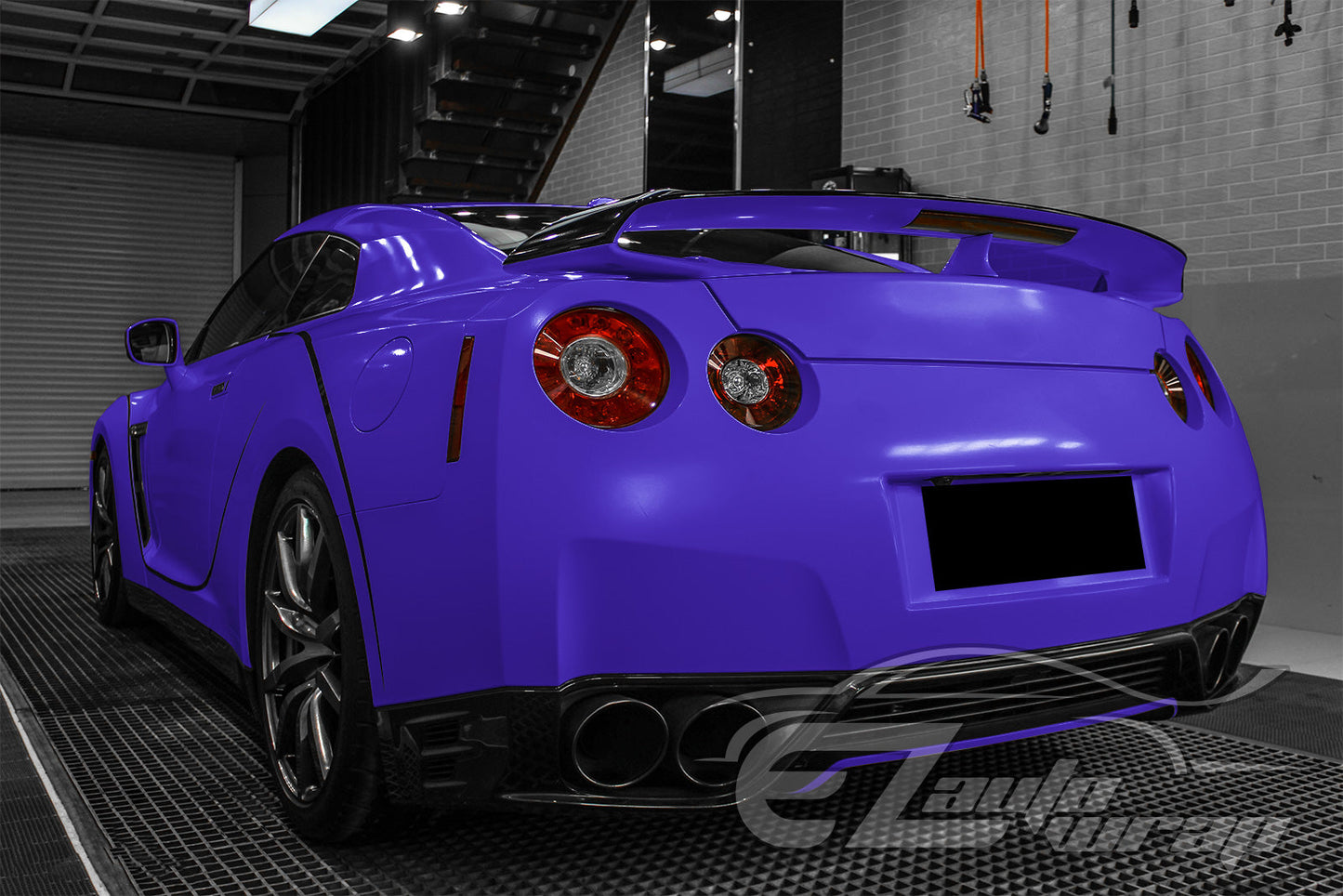 Satin Purple Matte Flat Vinyl Wrap