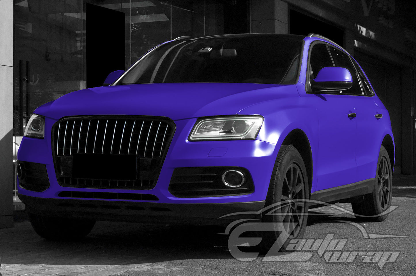 Satin Purple Matte Flat Vinyl Wrap