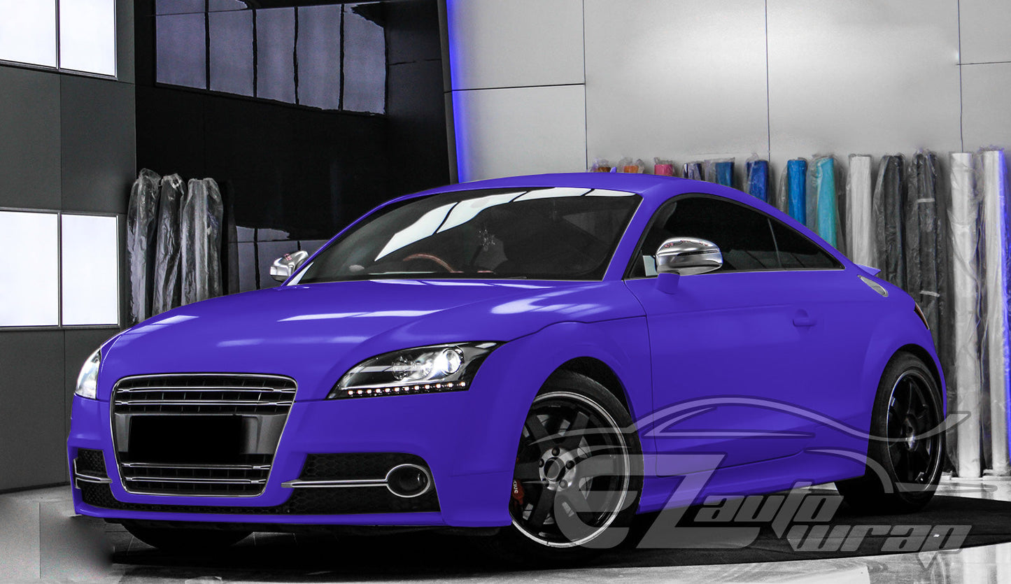 Satin Purple Matte Flat Vinyl Wrap
